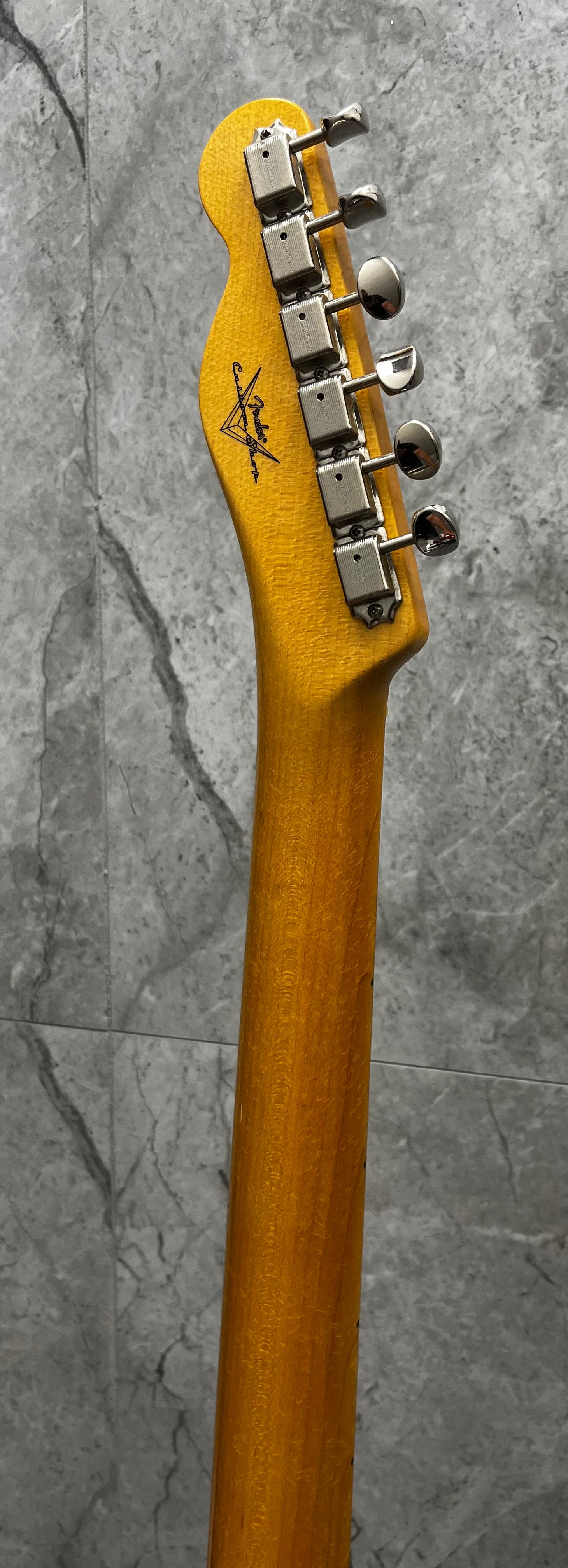 FENDER USA CUSTOM SHOP 1966 Telecaster DELUXE Closet Classic Cimarron Red 9235700219 SERIAL NUMBER CZ591142 - 7 LBS 10 OZ
