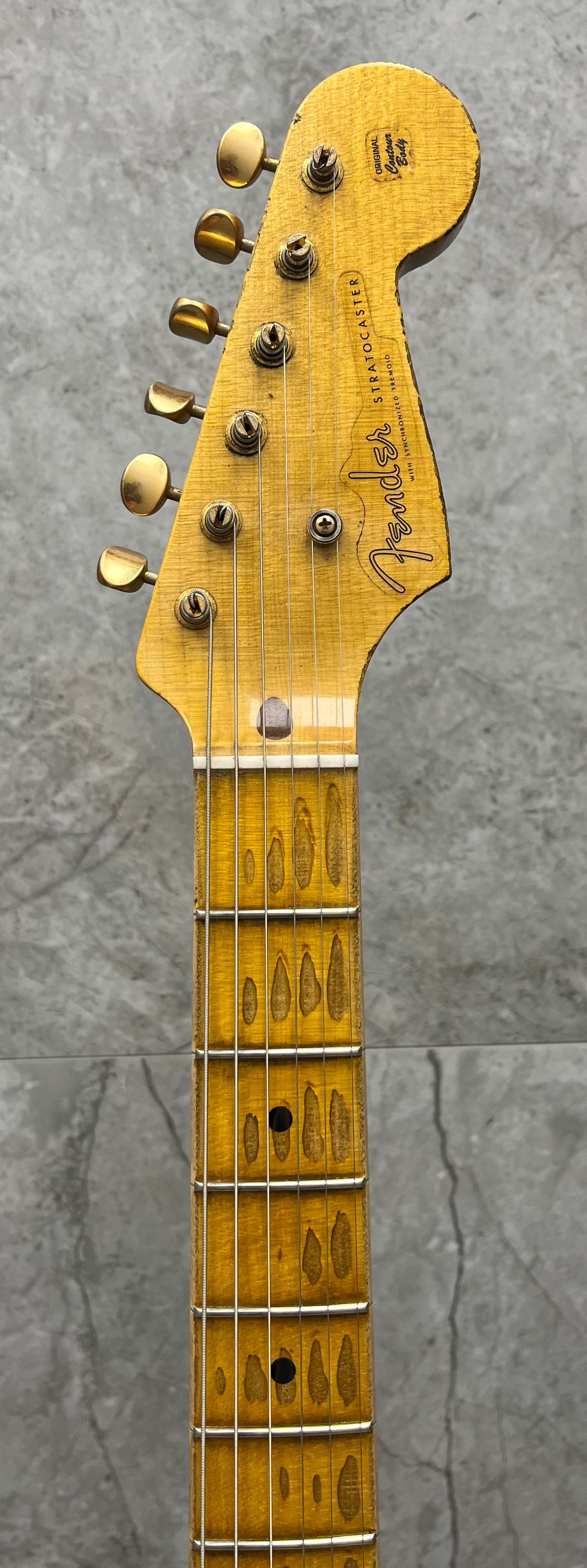 Fender Custom Shop Limited Edition Golden 50s 1954 Stratocaster Dirty White Blonde 9235400801 SERIAL NUMBER 2156 - 7.4 LBS