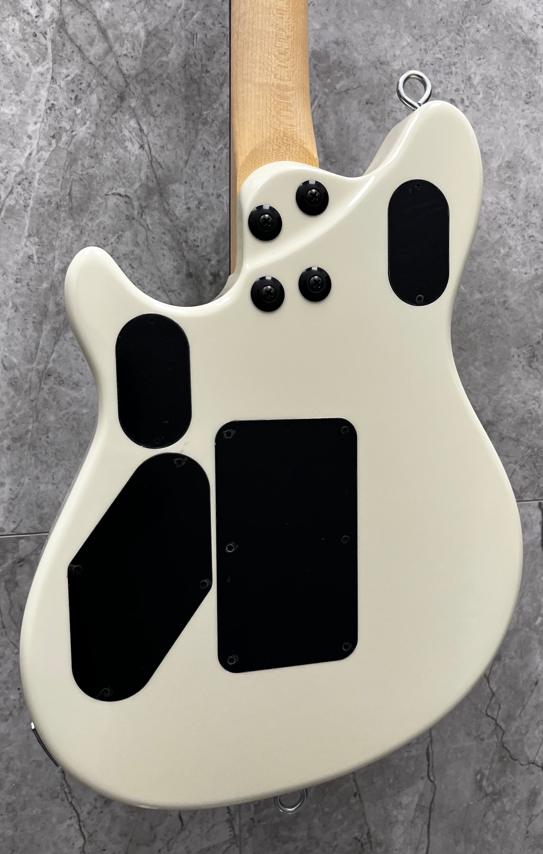 EVH Wolfgang MADE IN THE USA Edward Van Halen Signature Ebony Fingerboard Ivory 5107921849 SERIAL NUMBER WG17735A - 8 LBS 3 OZ