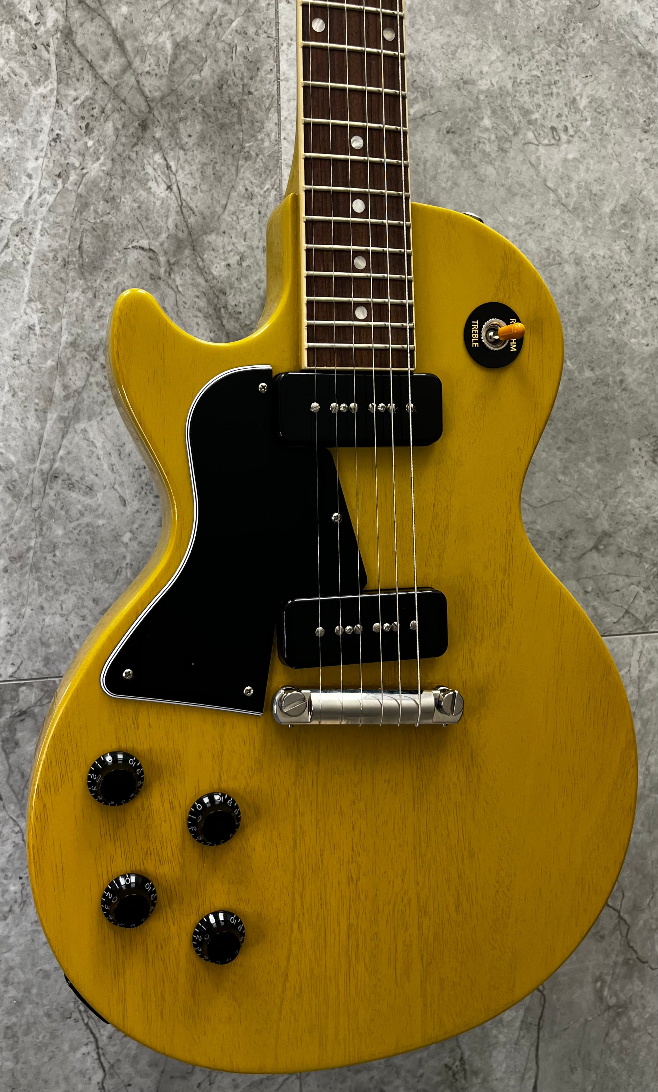 Gibson USA Les Paul Special Left Handed - TV Yellow LPSP00TVNHLH SERIAL NUMBER 230150258 7 lbs 11 oz