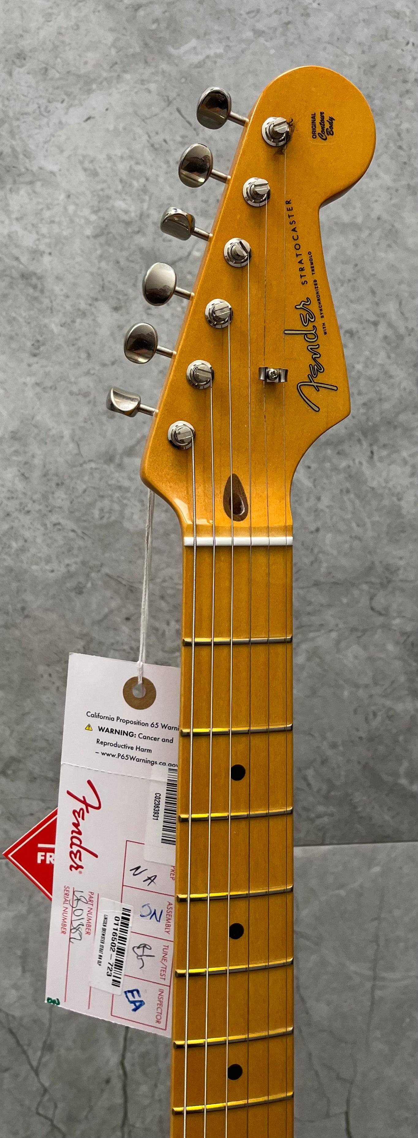 Fender USA Lincoln Brewster Stratocaster Maple Fingerboard, Olympic Pe Fender USA Lincoln Brewster Stratocaster Maple Fingerboard, Olympic Pe