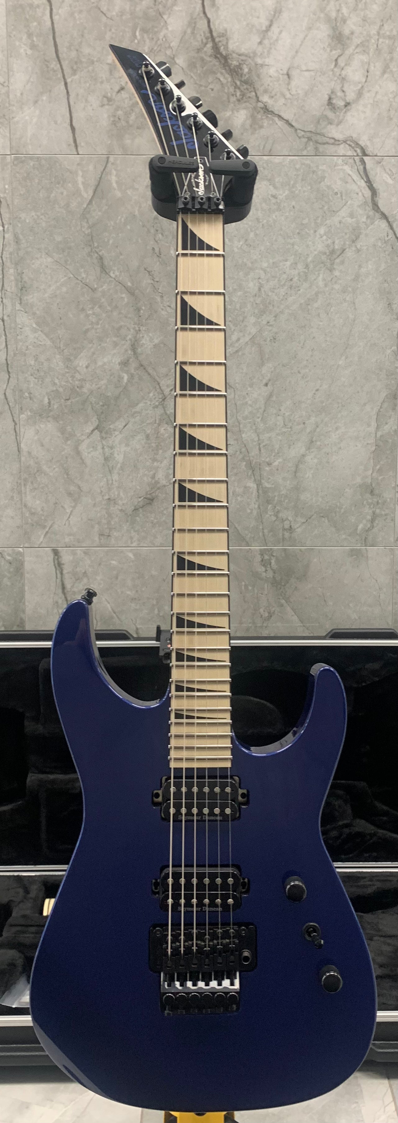 Jackson USA Custom Shop DK1 in Cobalt Blue Metal 2811002522 SERIAL NUMBER 15950 7.6 LBS