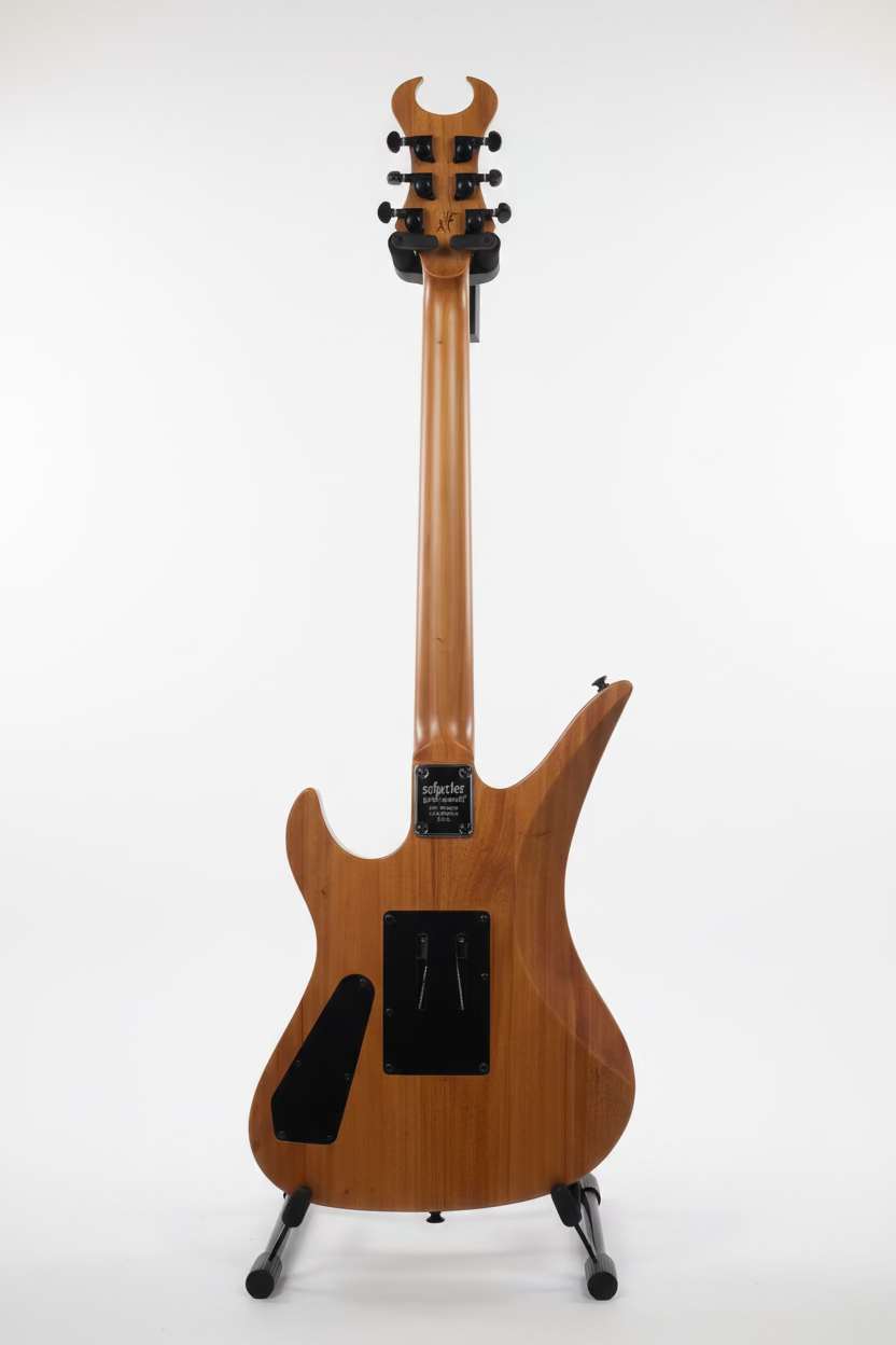 Schecter Synyster Standard Plus Gloss Natural 1752-SHC SERIAL NUMBER IM25120585 - 8 LBS 6 OZ