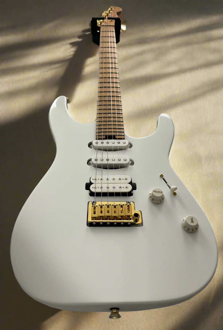 Charvel Pro-Mod DK24 HSS 2PT CM Caramelized Maple Fingerboard Snow White 2969413576 SERIAL NUMBER MC25000395 - 7.0 LBS