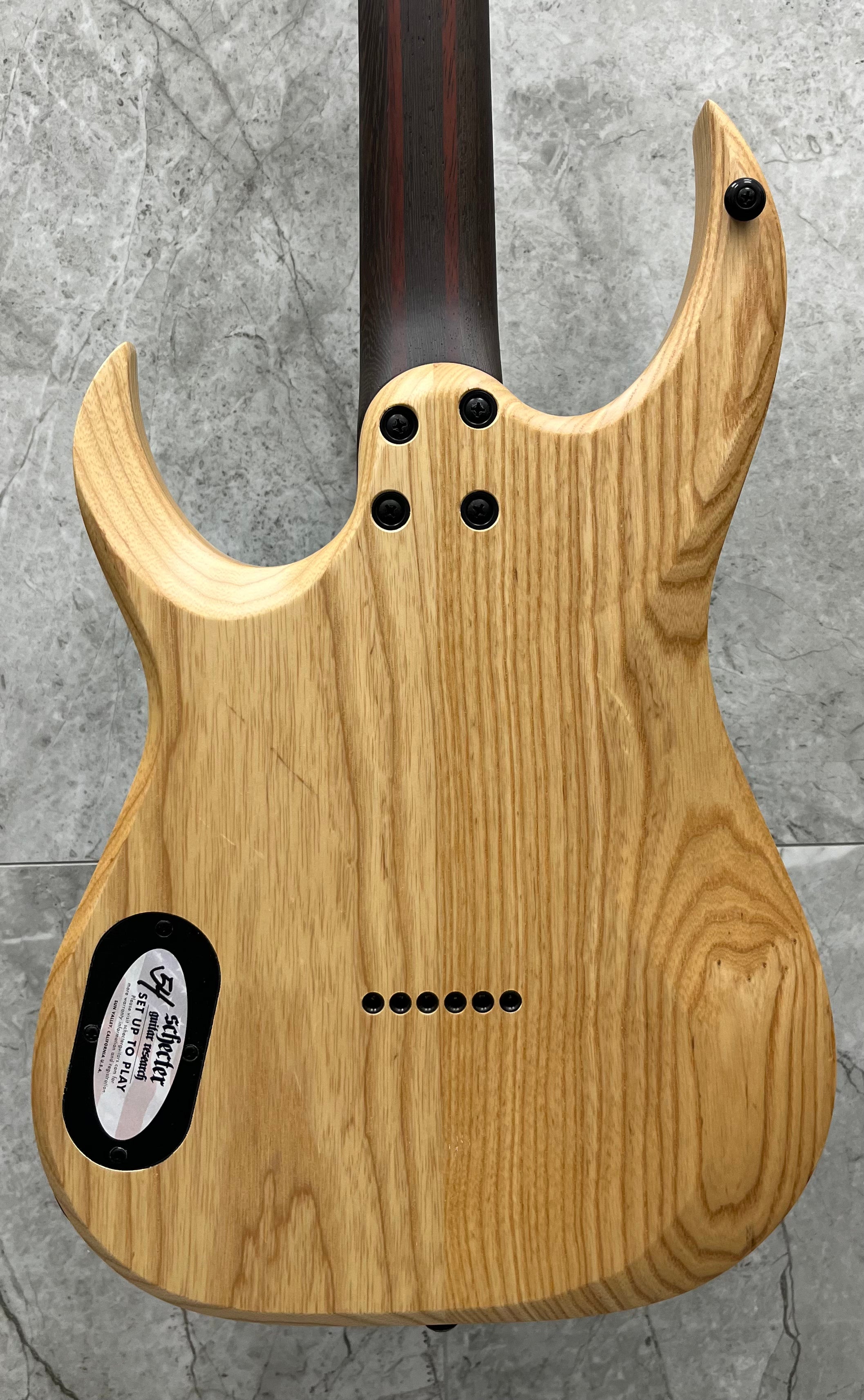 Schecter John Browne Tao-6 Azure 468-SHC SERIAL NUMBER W24070248 - 7.4 LBS