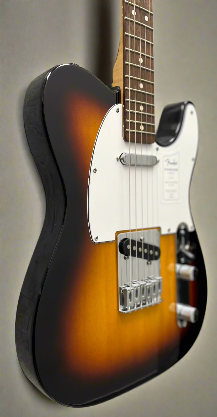 Fender Standard Telecaster White Pickguard, 3-Color Sunburst 0266040500 NEW 2025 MODEL SERIAL NUMBER ISFL24000285 - 8.0 LBS