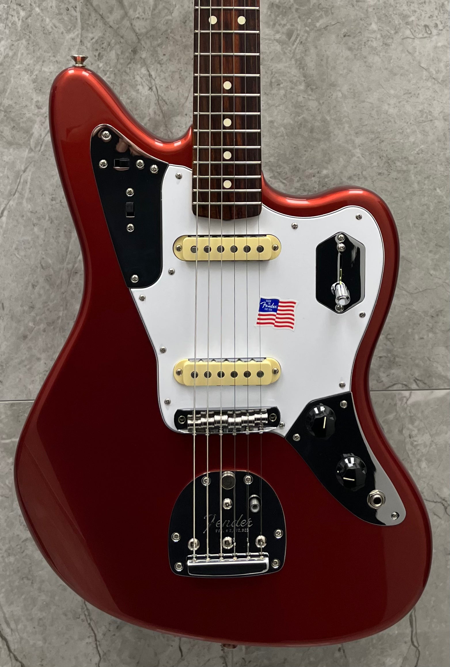 Fender USA Johnny Marr Jaguar Rosewood Fingerboard Metallic KO 0116400750 SERIAL NUMBER V2435260 - 8.6 LBS