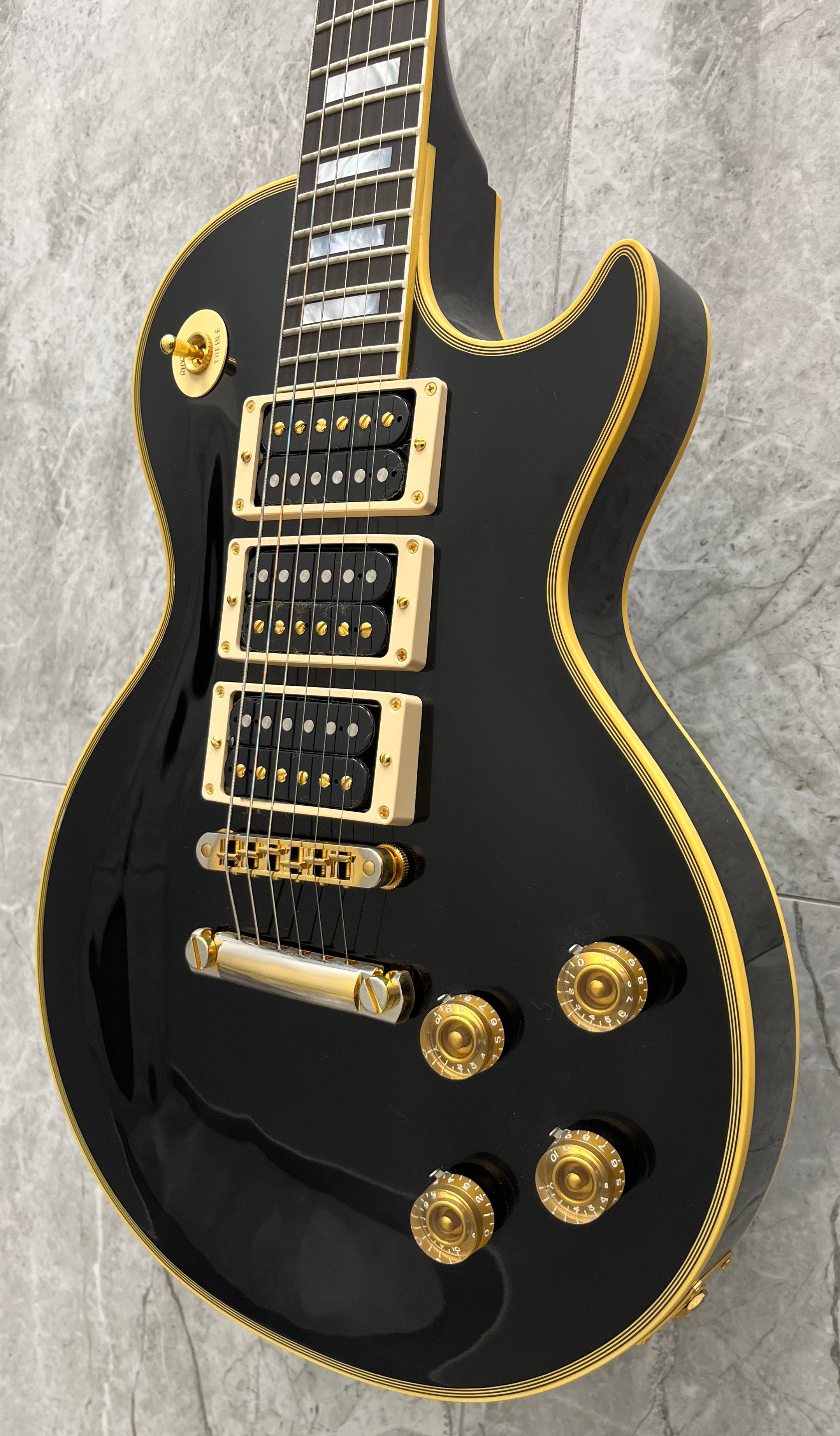 Gibson USA Custom Shop Peter Frampton Phenix Inspired Les Paul Custom CSPFXVOEBGH SERIAL NUMBER CS202649 - 9.0 LBS