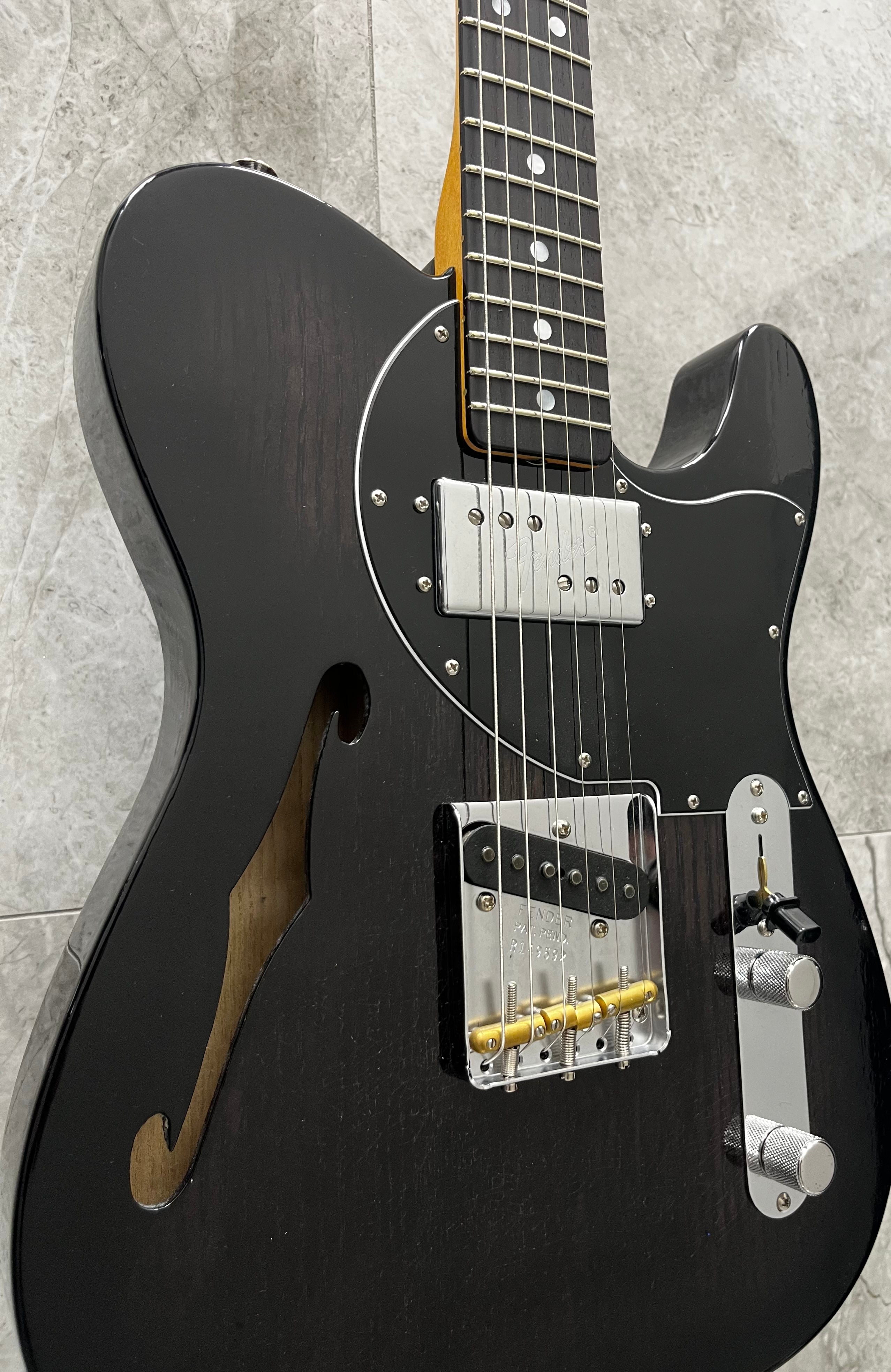 Fender USA Custom Shop Postmodern Telecaster Deluxe Closet Classic Ebony Transparent 9235700250 SERIAL NUMBER R149592 - 6 LBS 10 OZ