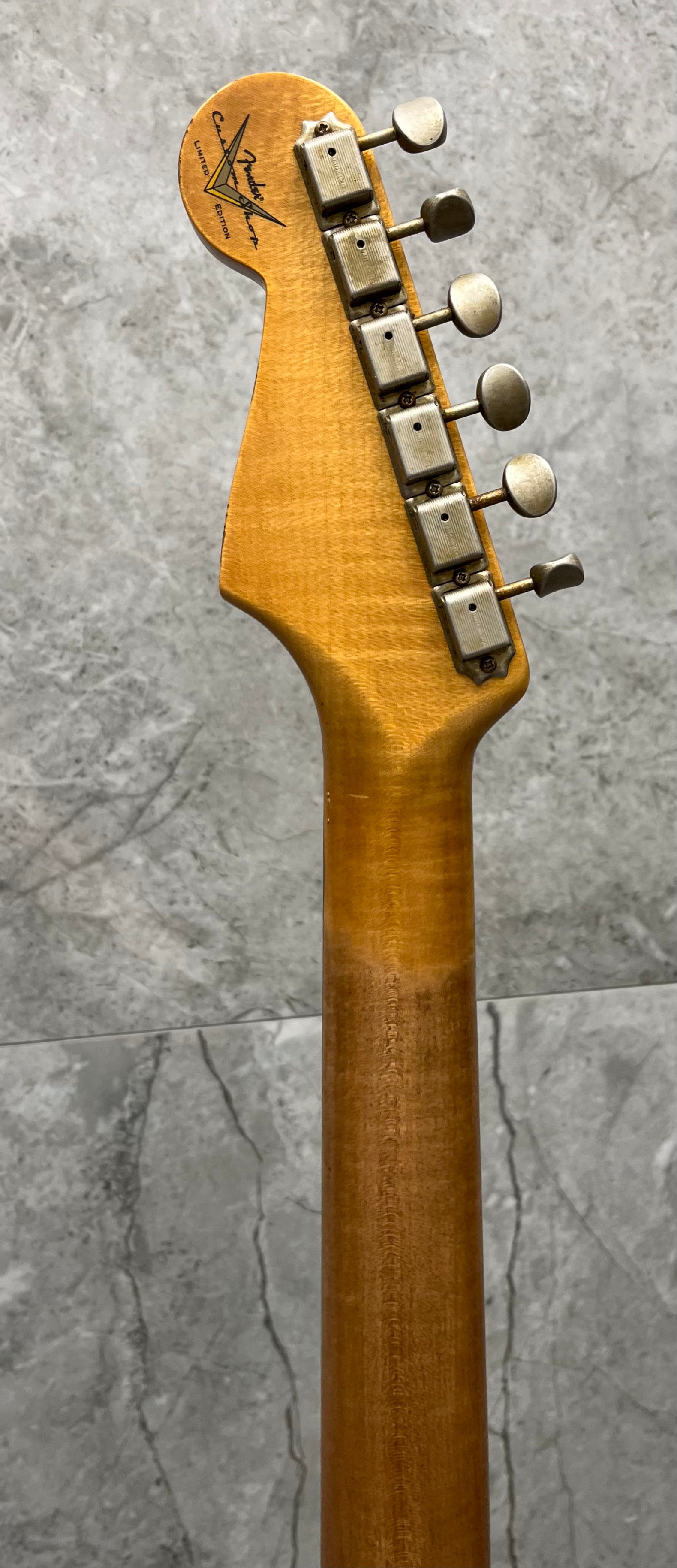 FENDER CUSTOM SHOP Limited Edition 59 Stratocaster HSS Relic Rosewood Fingerboard, Daphne Blue Metallic 9235700071 SERIAL NUMBER CZ587410 - 7.6 LBS