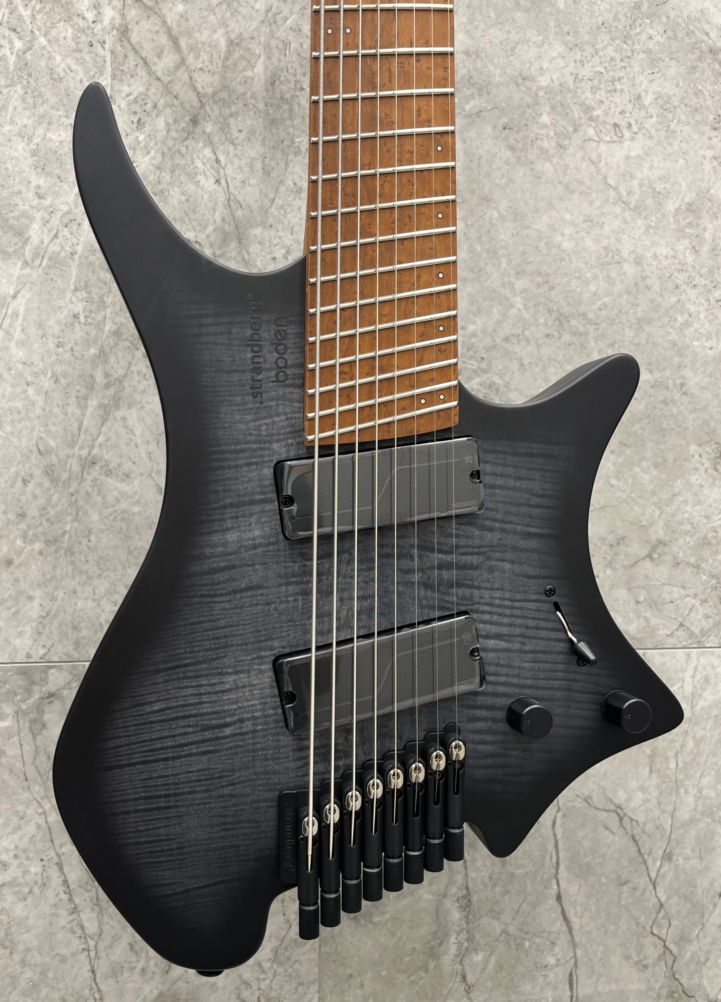 Strandberg Boden Original N2.8 8 String Black Denim Burst Satin BD8HCT-25O2-G1-BD SERIAL NUMBER C2510255 - 6 LBS 10 OZ