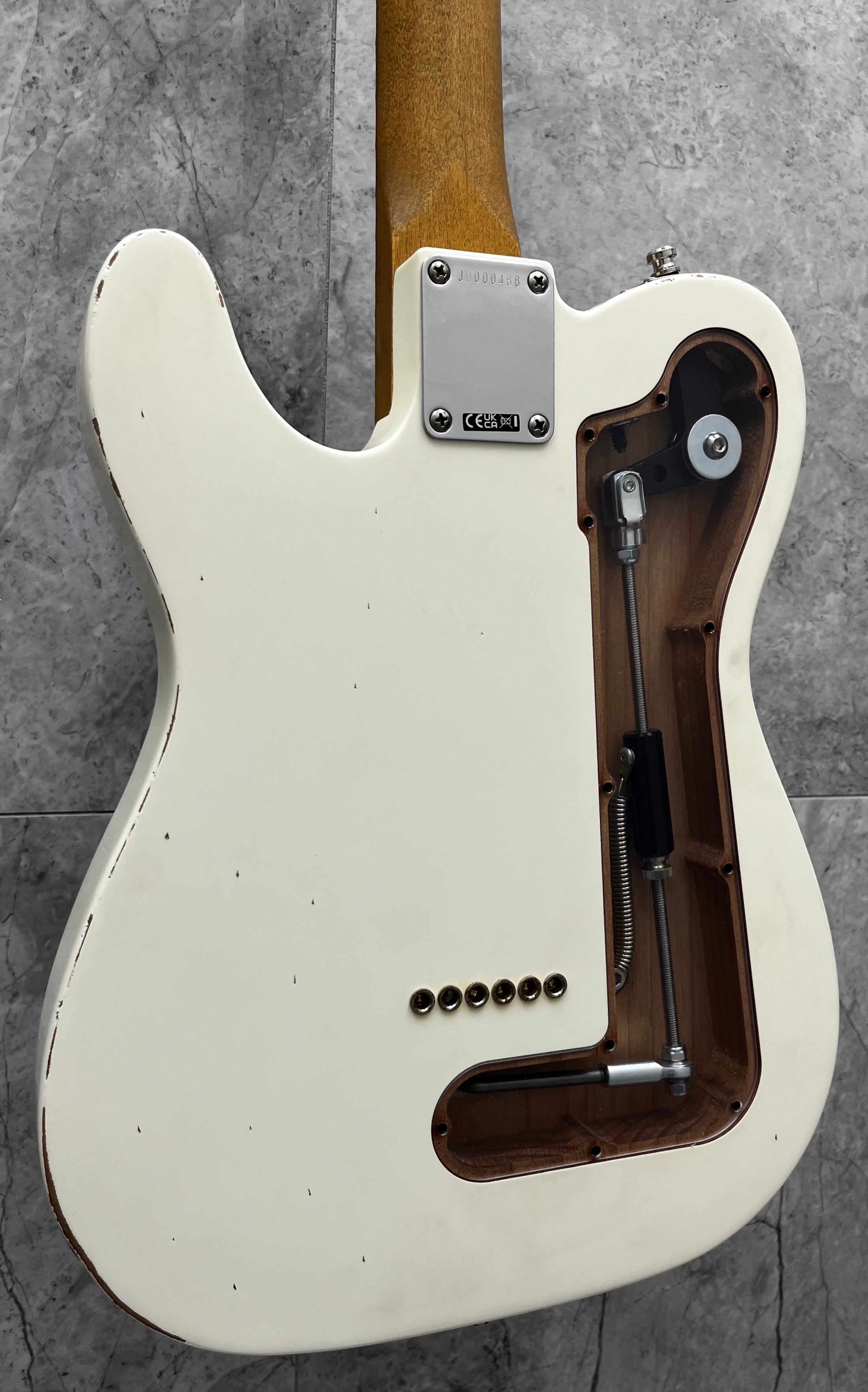 FENDER John Osborne Road Worn Telecaster Maple Fingerboard, Olympic White 0140372705 SERIAL NUMBER J0000466 - 7 LBS 4 OZ