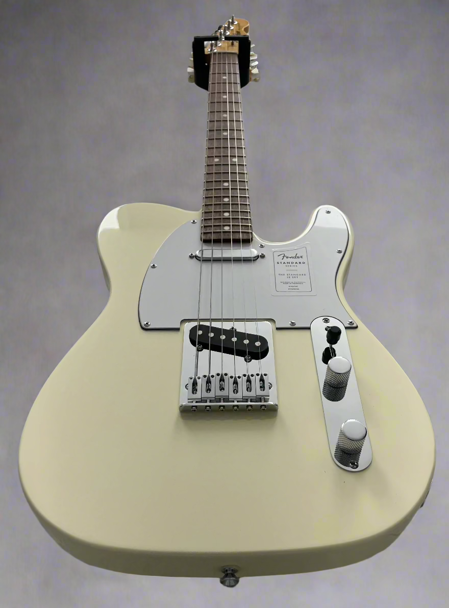 FENDER Standard Telecaster White Pickguard, Olympic White 0266040505 NEW 2025 MODEL SERIAL NUMBER ISFL24001049 - 8.6 LBS