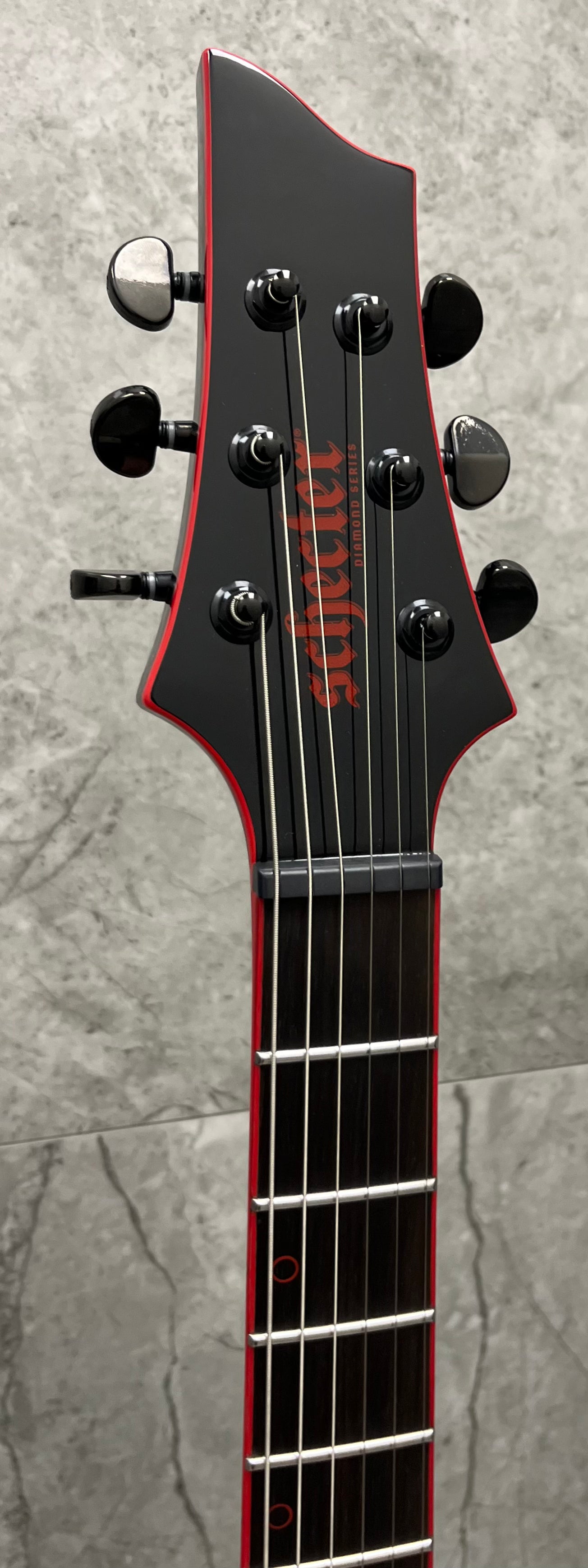 Schecter Sunset-6 Red Dawn Gloss Black 3890-SHC