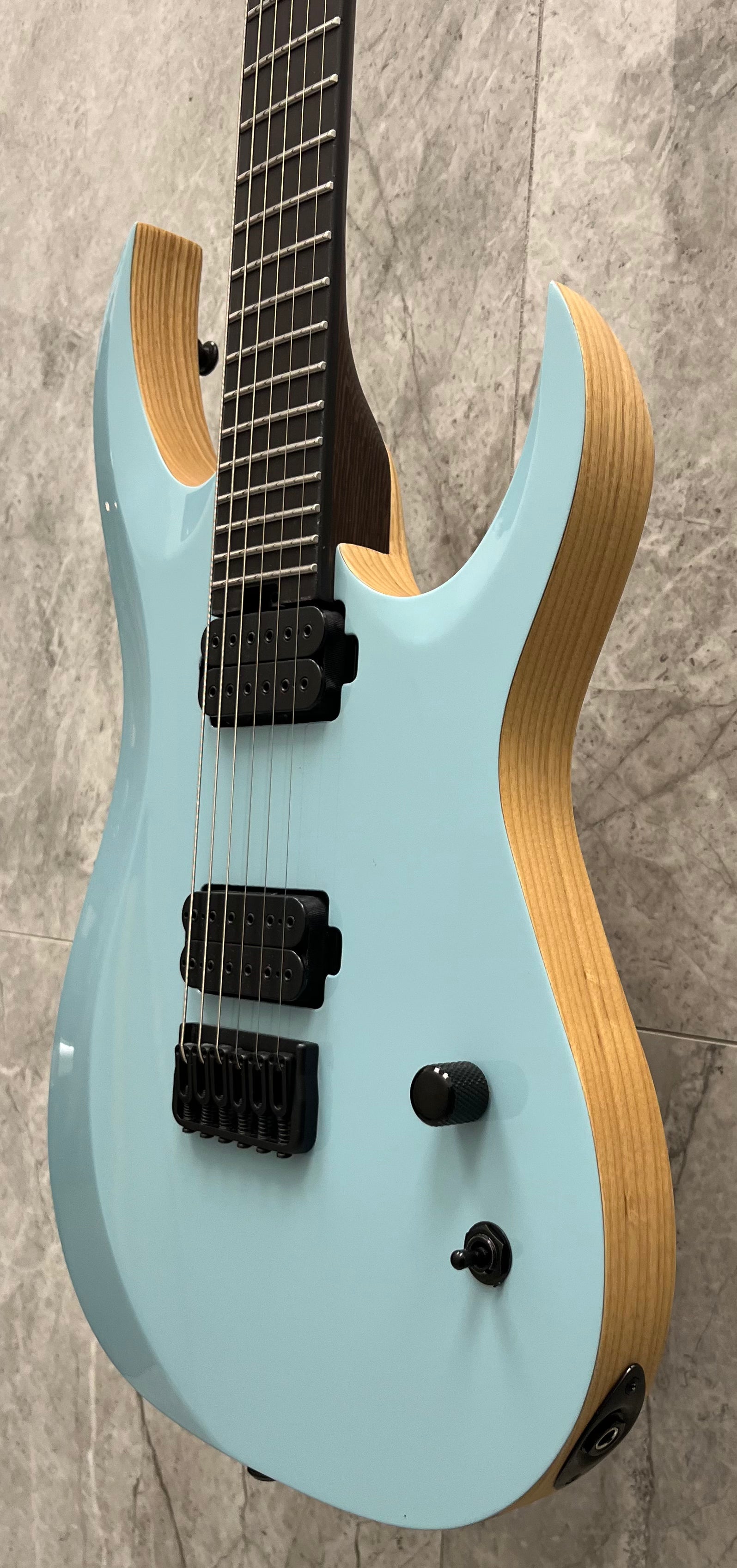 Schecter John Browne Tao-6 Azure 468-SHC SERIAL NUMBER W24070248 - 7.4 LBS