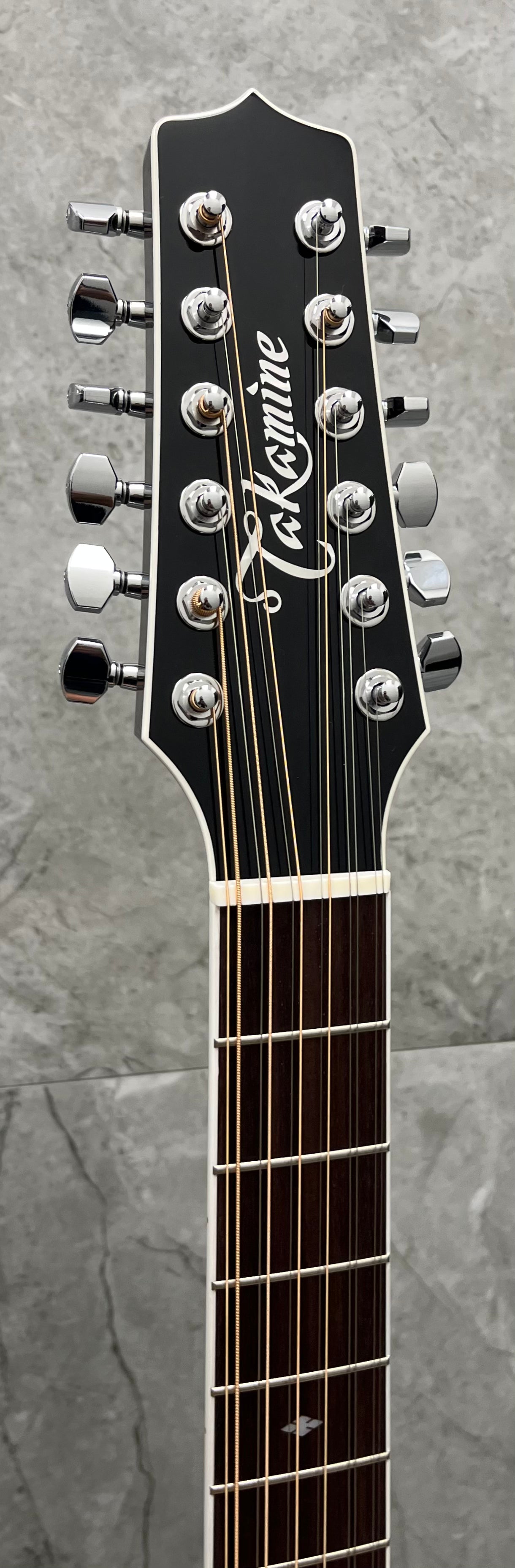 Takamine 12 String Made In Japan Acoustic Electric Cutaway Guitar with Case EF381SC