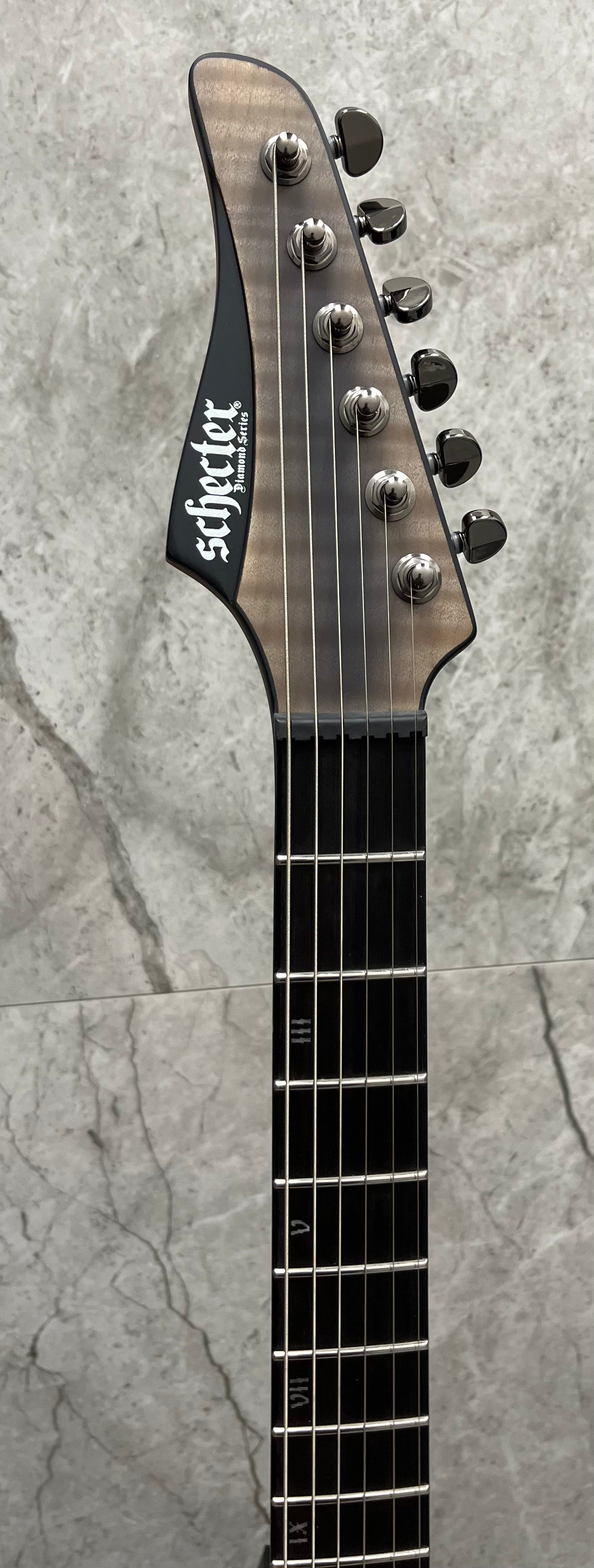 Schecter Banshee Mach-6 6 String Electric Guitar Fallout Burst Finish 1410-SHC MINT DEMO MODEL SERIAL NUMBER W24120849 - 8.5 LBS