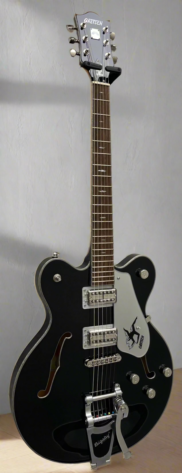 GRETSCH Electromatic John Gourley Broadkaster Center Block Iridescent Black 2508612581 SERIAL NUMBER CYGC23110153 - 7.8 LBS