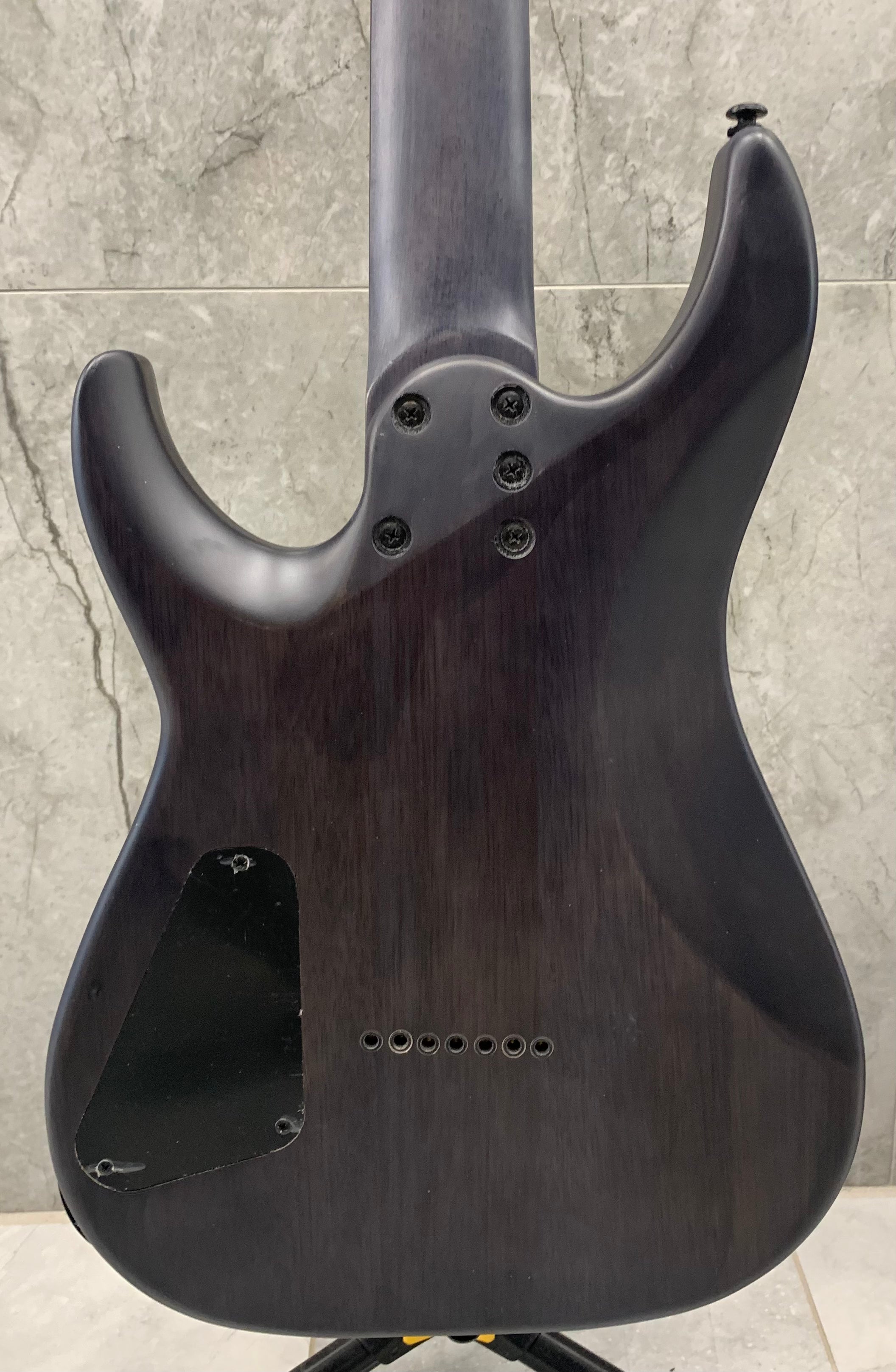 Schecter Omen Elite-7 7 String Electric Guitar Charcoal 2457-SHC SERIAL NUMBER RO22120862 - 7.0 LBS