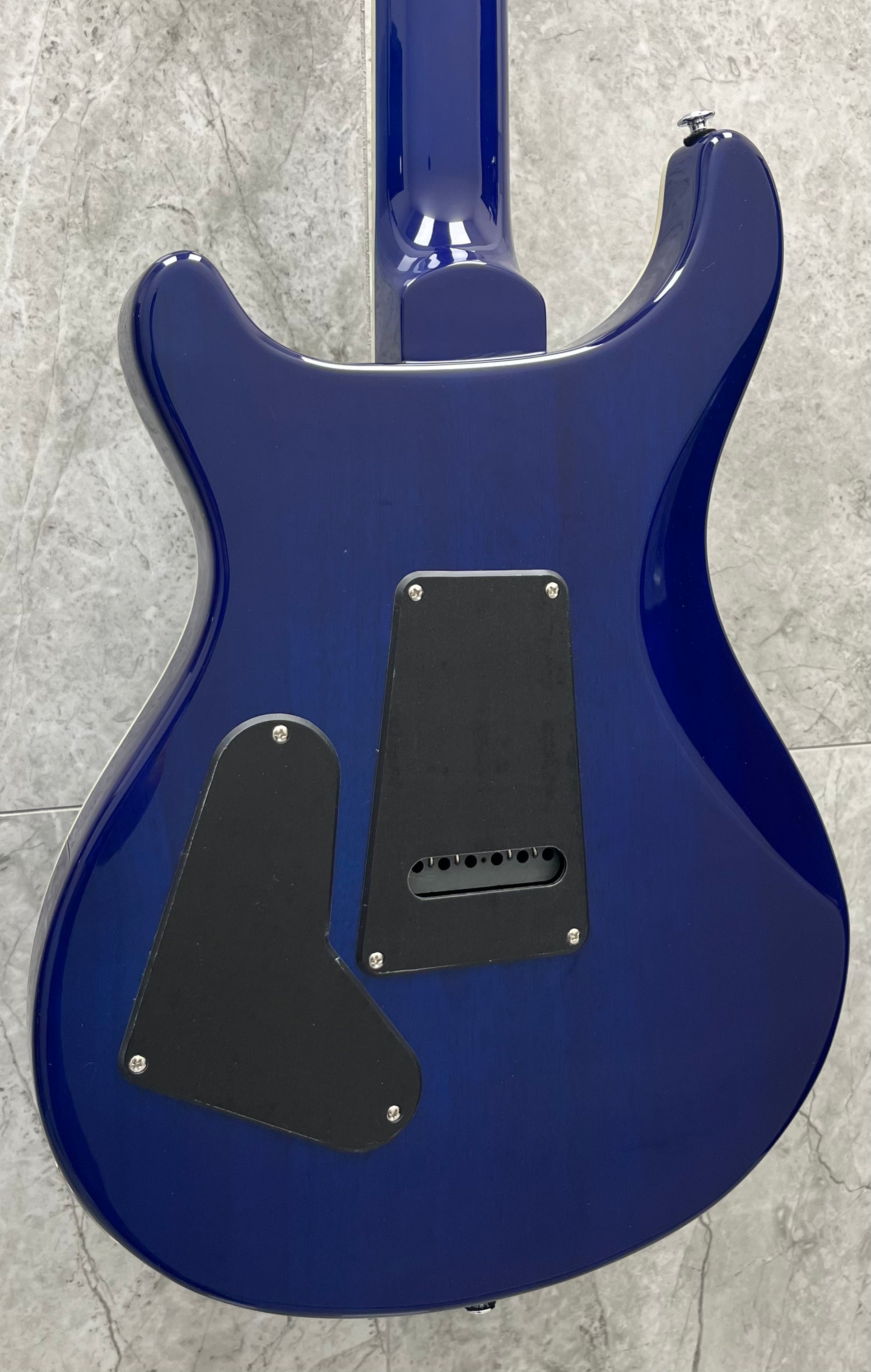 PRS GUITARS SE Custom 24-08 Quilt TOP Lake Blue 115995:LB SERIAL NUMBER CTIH052986 - 7 LBS 9 OZ