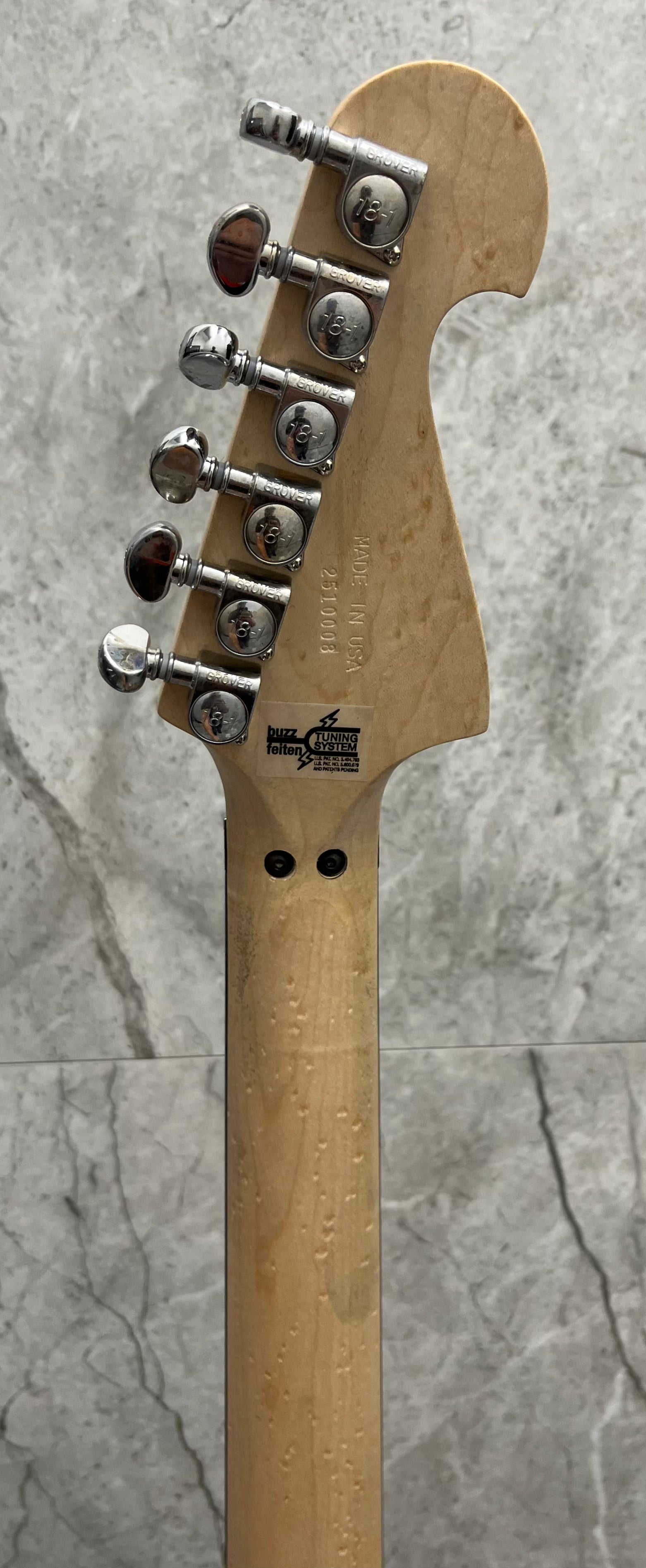 Washburn Nuno Bettencourt USA Series Electric Guitar With Hardcase, Matte Natural 4N-D SERIAL NUMBER 2510008 - 7.0 LBS