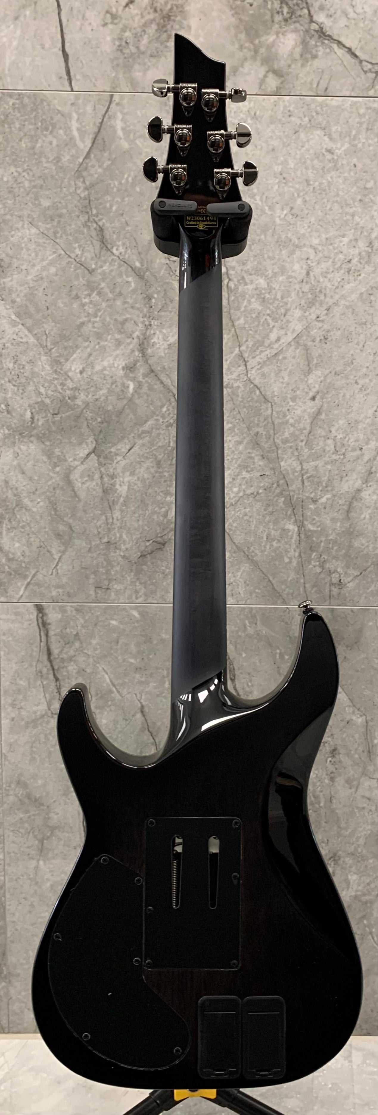 Schecter Hellraiser HR-HYBRID-C-1-FR-S-TBB Hellraiser Hybrid Floyd Rose and Sustainiac Trans Black Burst 1957-SHC