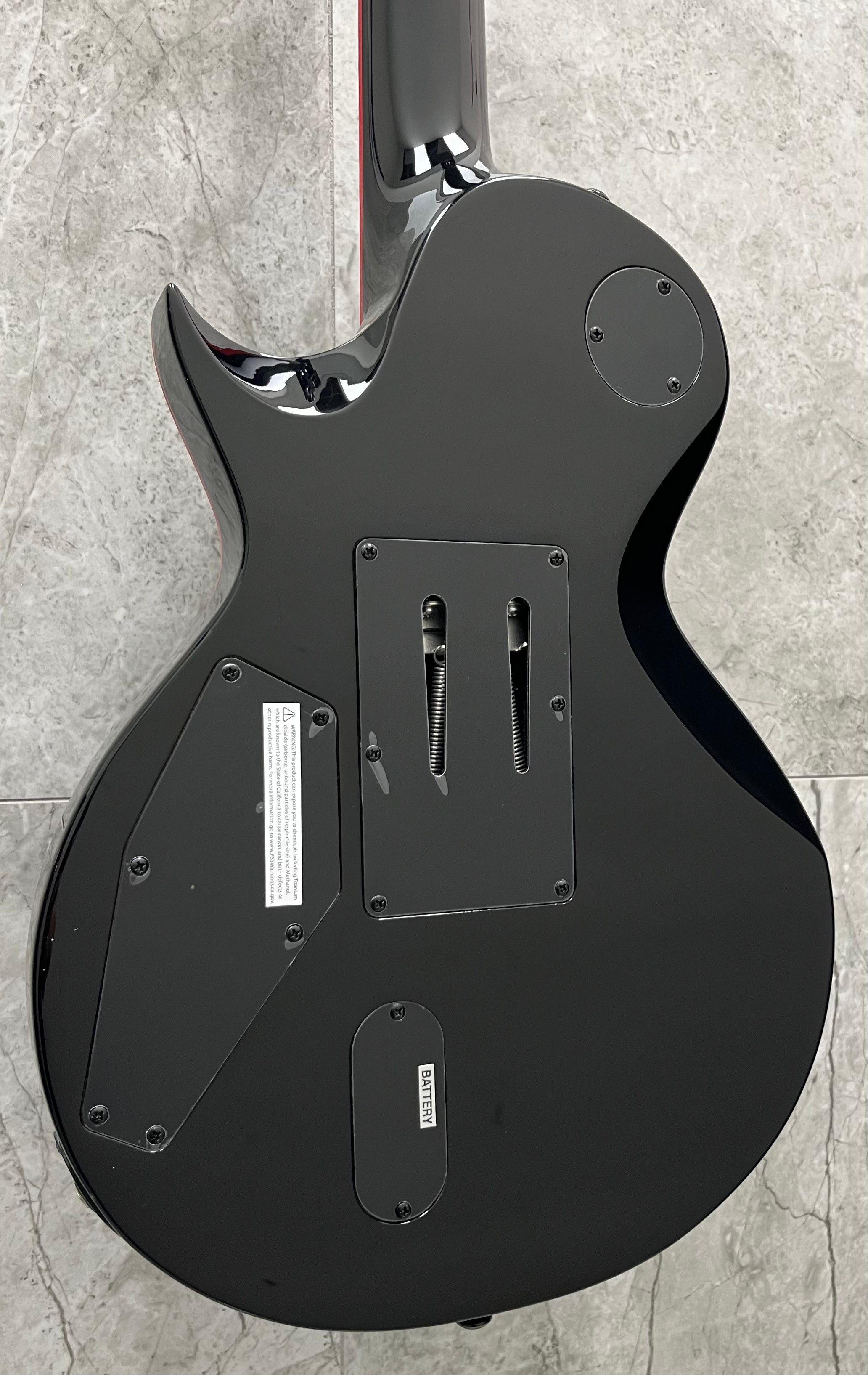 ESP LTD Guitars GARY HOLT LGH600BLK MINT OPEN BOX SERIAL NUMBER W23040677 - 7 LBS 4 OZ