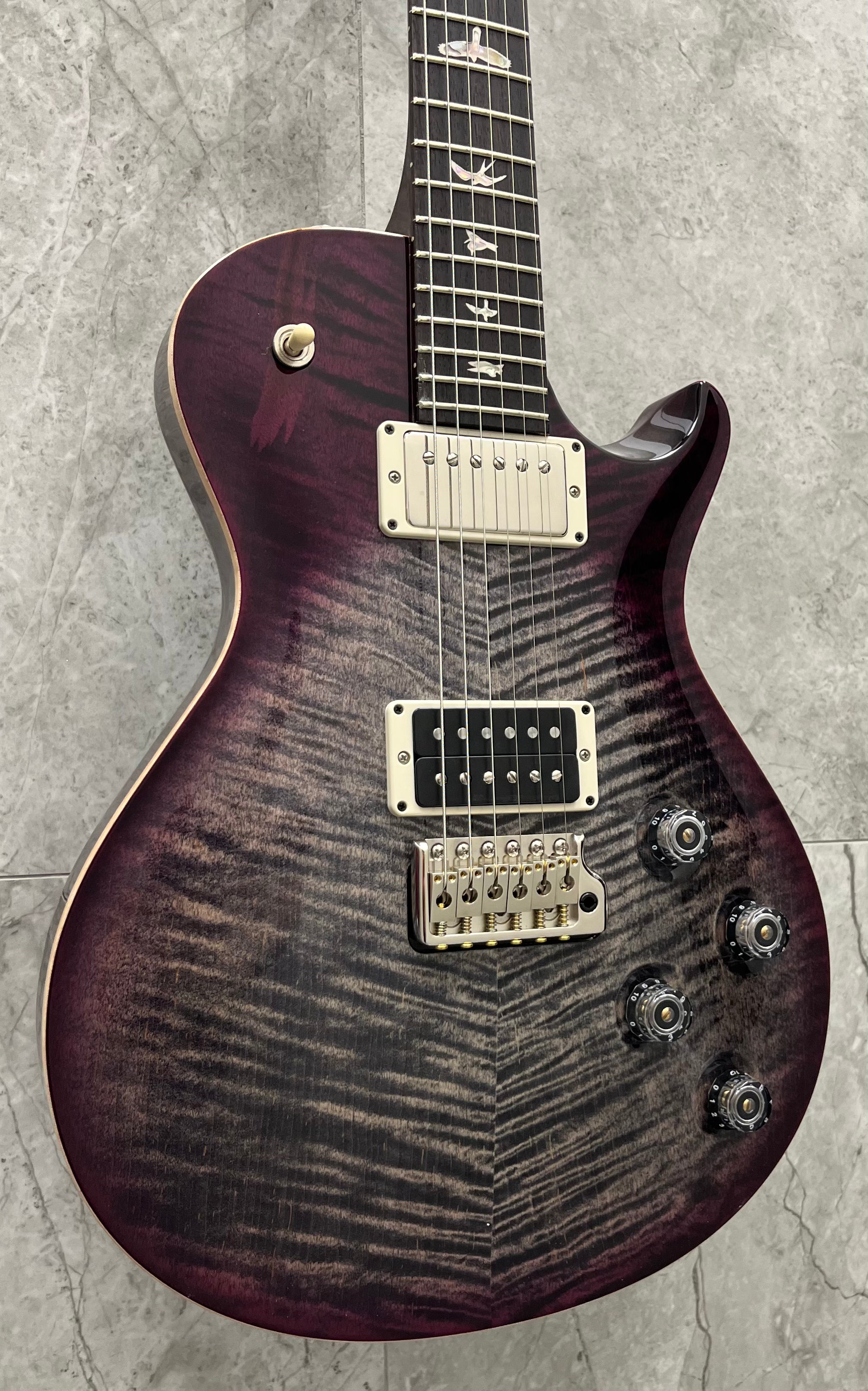 PRS USA Tremonti Signature Charcoal Purple Burst w/ Natural Binding 0416226 SERIAL NUMBER 250416226 - 8 LBS 6 OZ