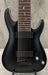 Schecter DAMIEN PLATINUM DAMIEN-PLAT-9-SBK Satin Black 9 String Guitar with EMG 909 Pickups 1193-SHC