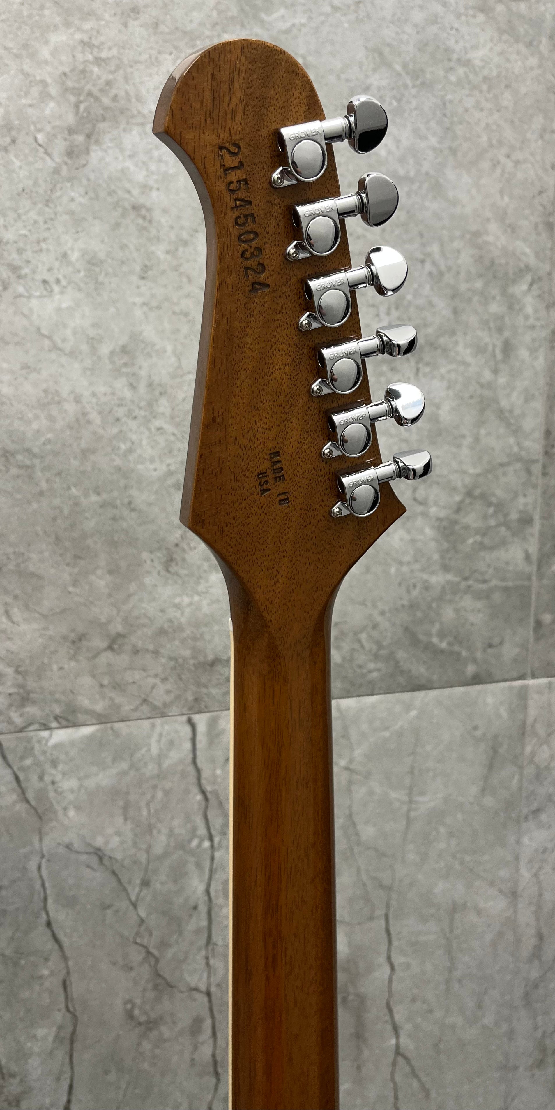 Gibson USA Firebird Platypus Electric Guitar with Hardshell Case - Tobacco Sunburst DSFRP00TBCH