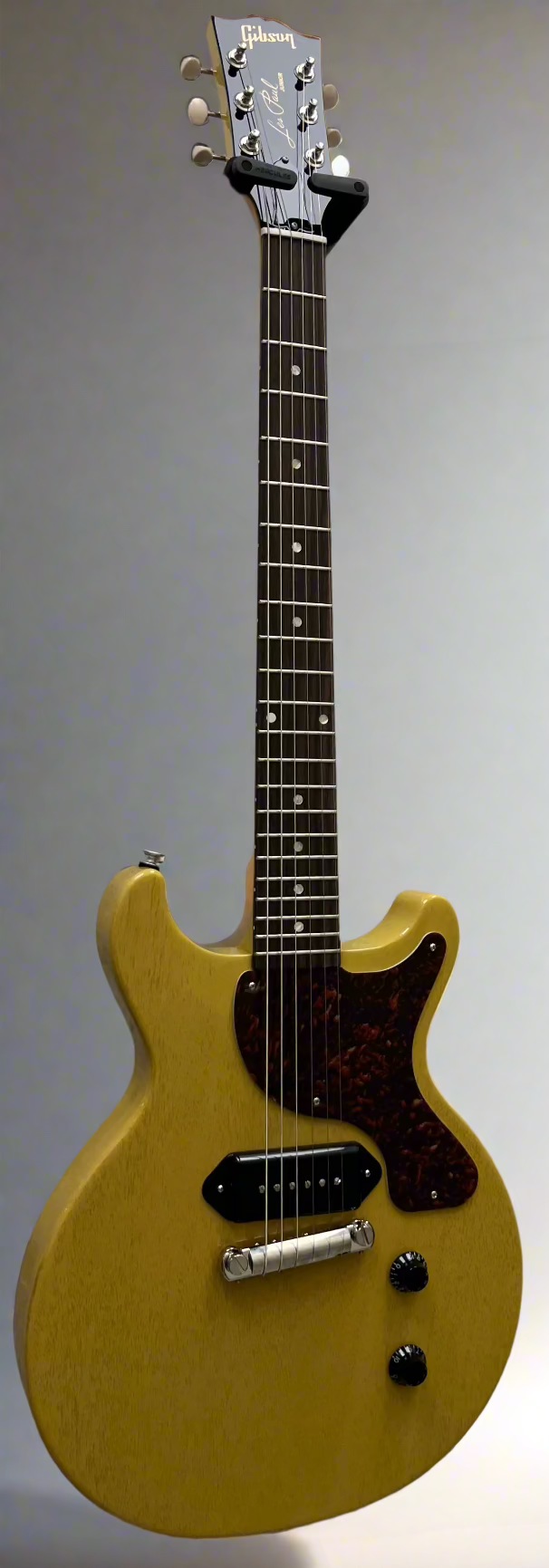 Gibson USA Les Paul JR Double Cut In TV Yellow With Hard Shell Case LPJDTORT24TVNH SERIAL NUMBER 229640235 - 6.4 LBS