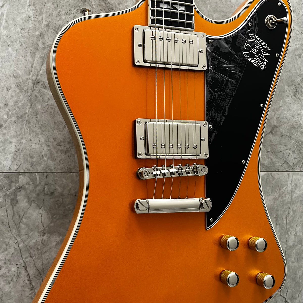 Epiphone Futura Firebird Custom w/ Stainless Steel Frets and Gig