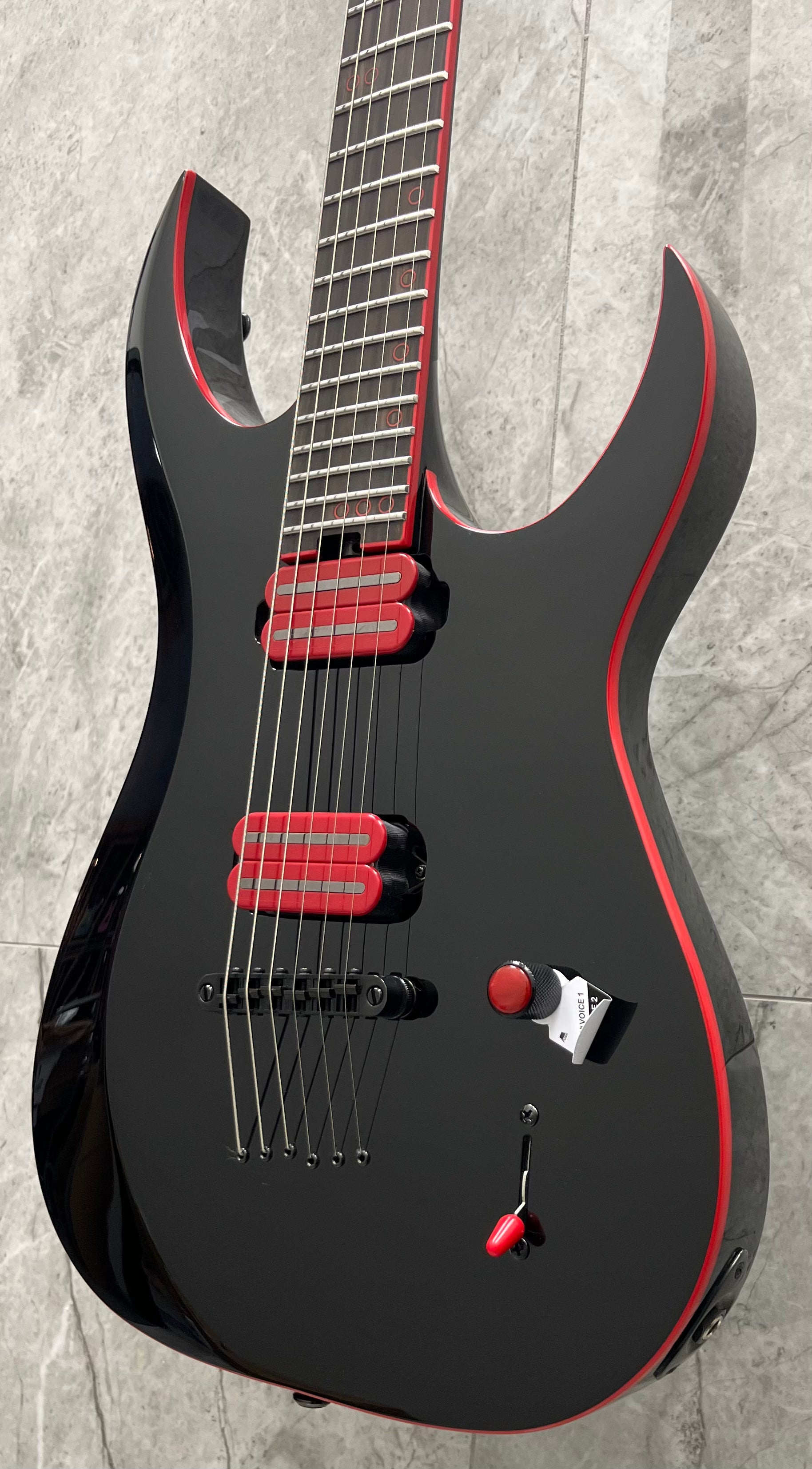 Schecter Sunset-6 Red Dawn Gloss Black 3890-SHC