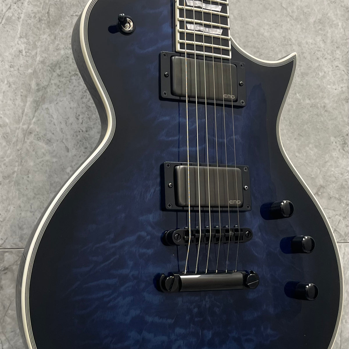 ESP EII Eclipse E-II MADE IN JAPAN Electric Guitar Reindeer Blue