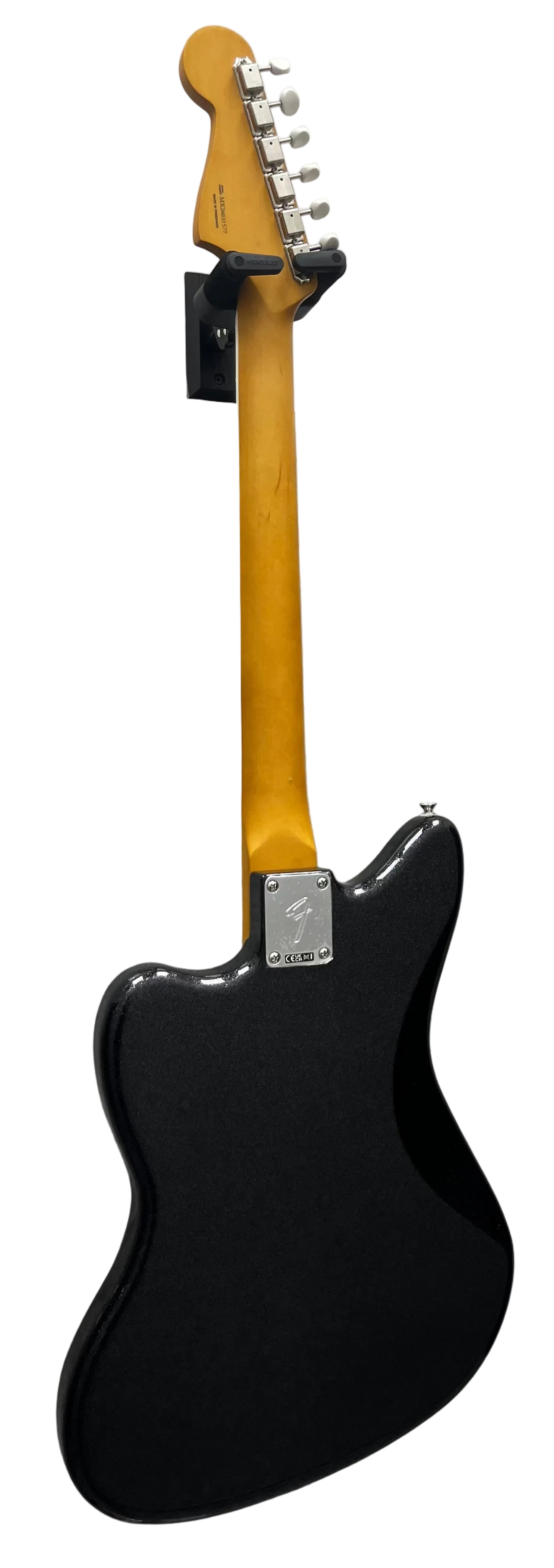 Fender Limited Edition Gold Foil Jazzmaster Ebony Fingerboard Black Sparkle 0140701398 SERIAL NUMBER MX26031577 - 9 LBS 5 OZ