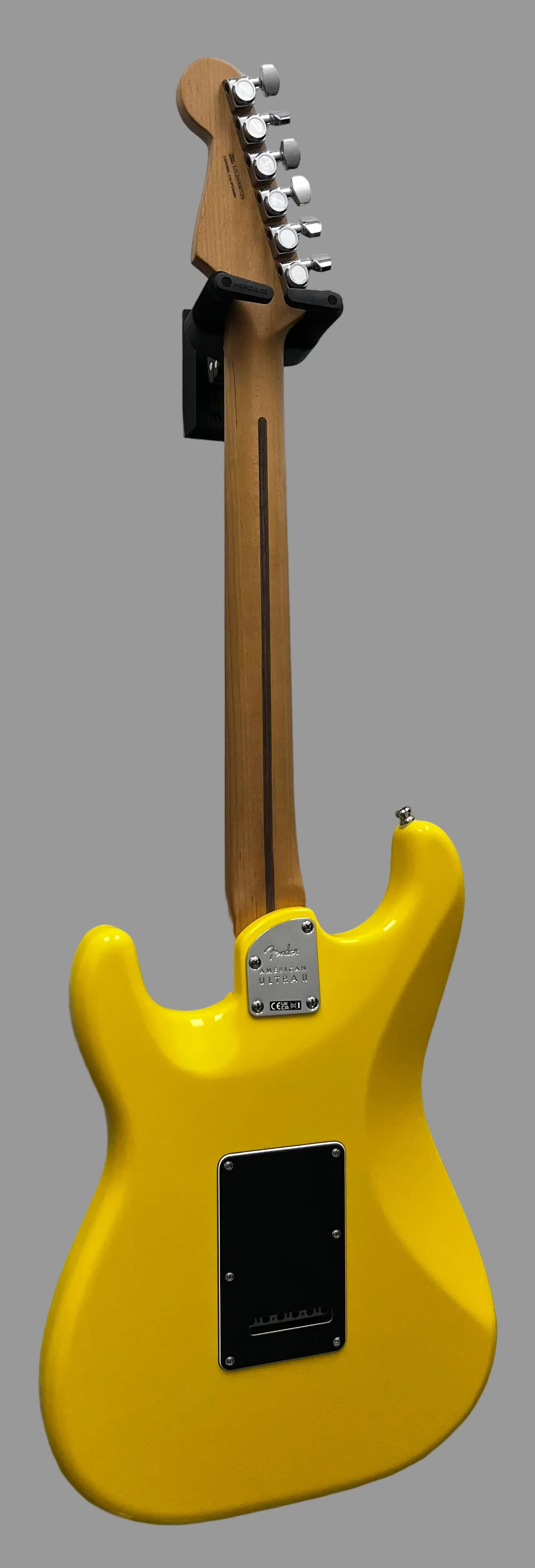 Fender Limited Edition American Ultra II Stratocaster HSS Graffiti Yellow w/Seymour Duncan 0179152713 SERIAL NUMBER US26000726 - 8 LBS 2 OZ