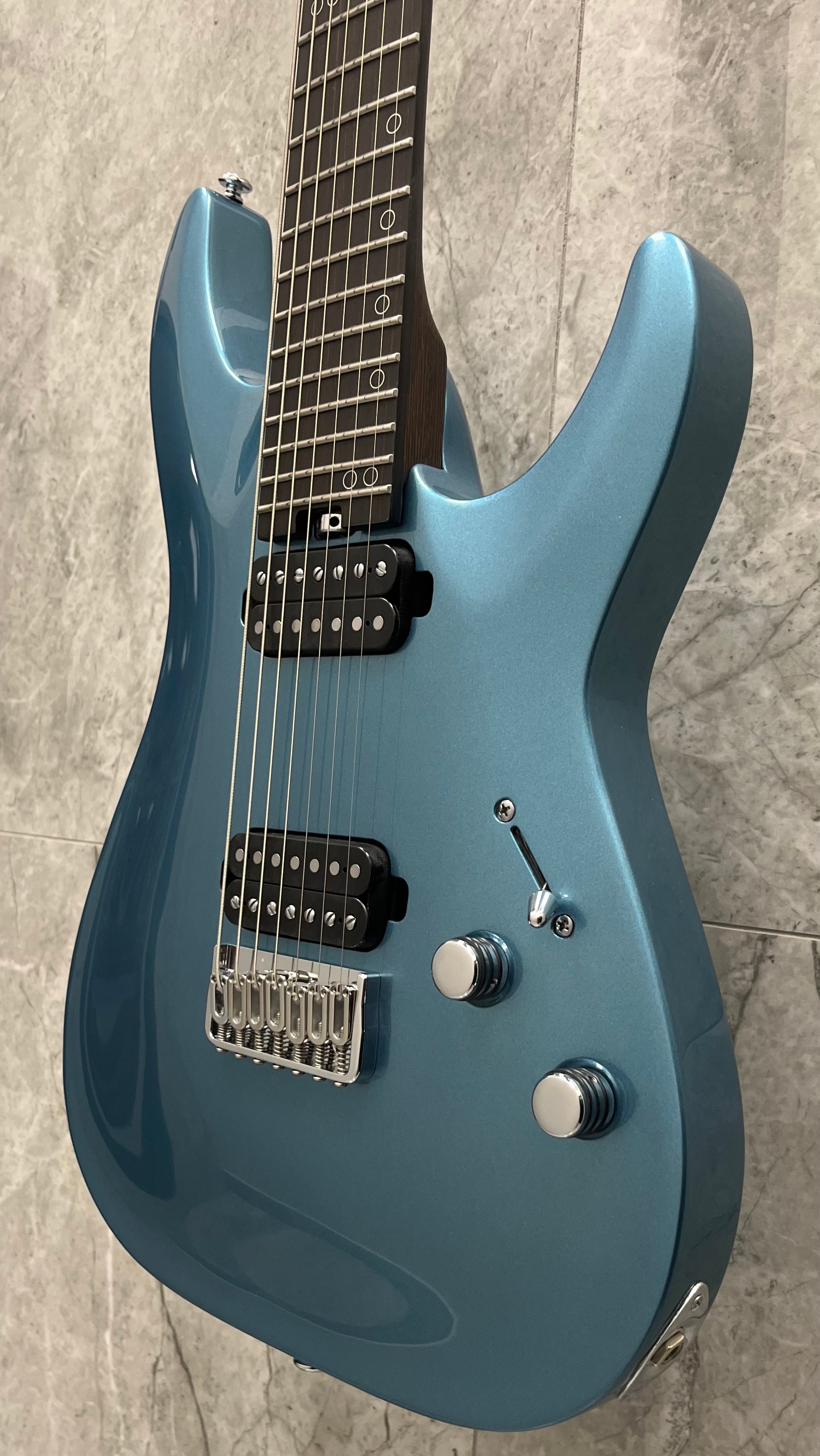 Schecter Aaron Marshall AM-7 Cobalt Slate 7 String 2941-SHC