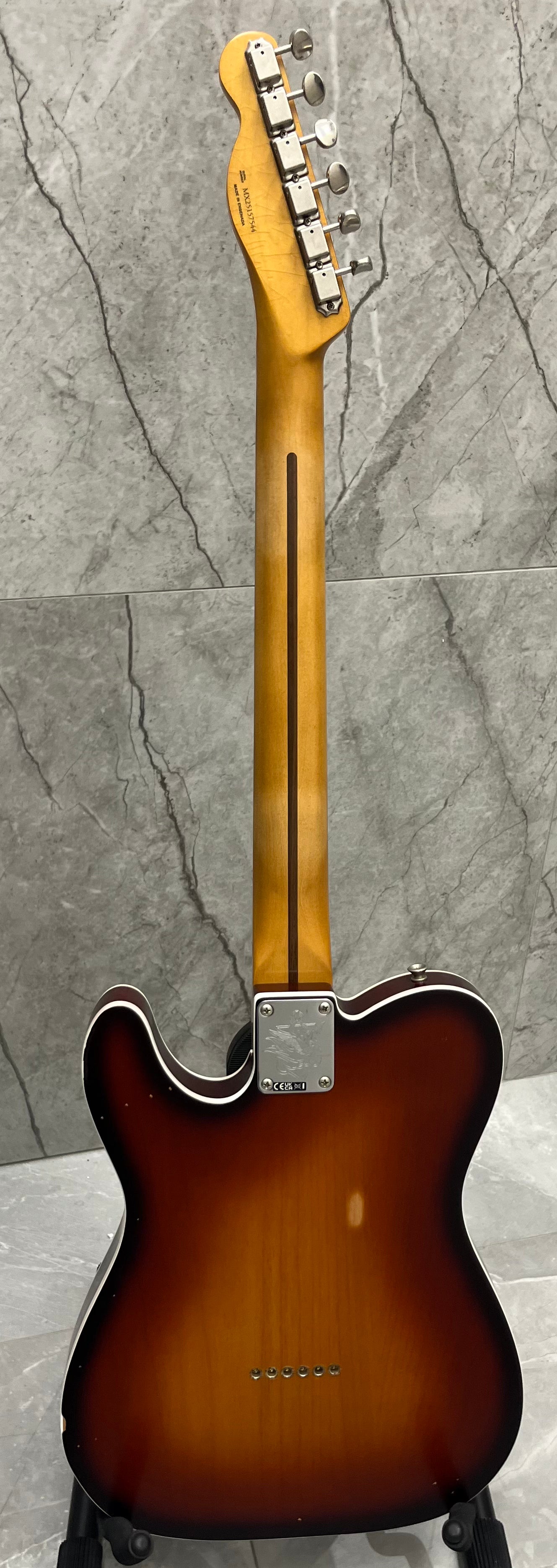 Fender Jason Isbell Custom Telecaster Rosewood 3-color Chocolate Burst 0140320364 SERIAL NUMBER MX25157544 - 7 LBS 4 OZ