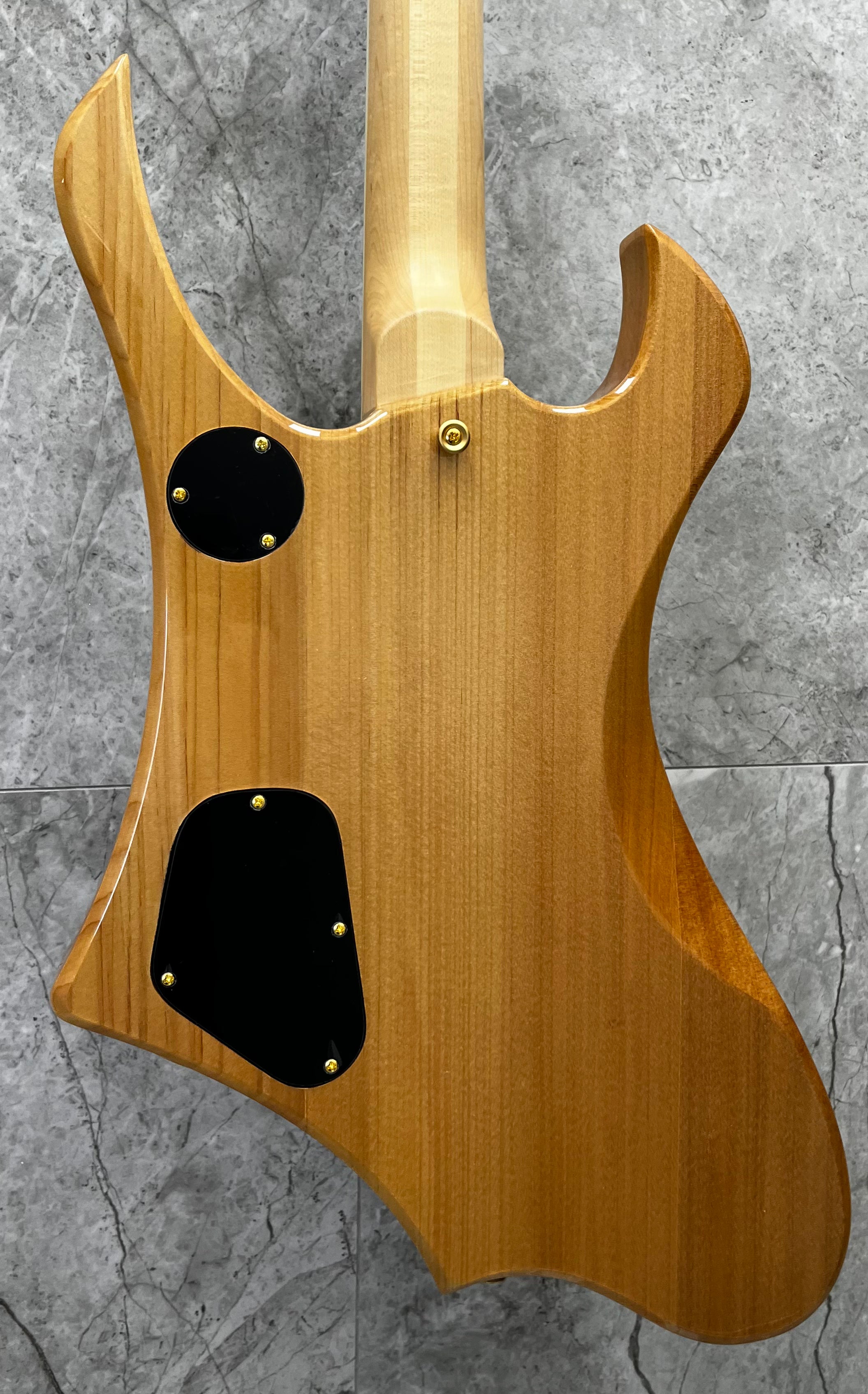 Wylde Audio Goregehn Special Edition Electric Guitar, Blood River Burl 4578-SHC SERIAL NUMBER WA26010015 - 8 LBS 11 OZ