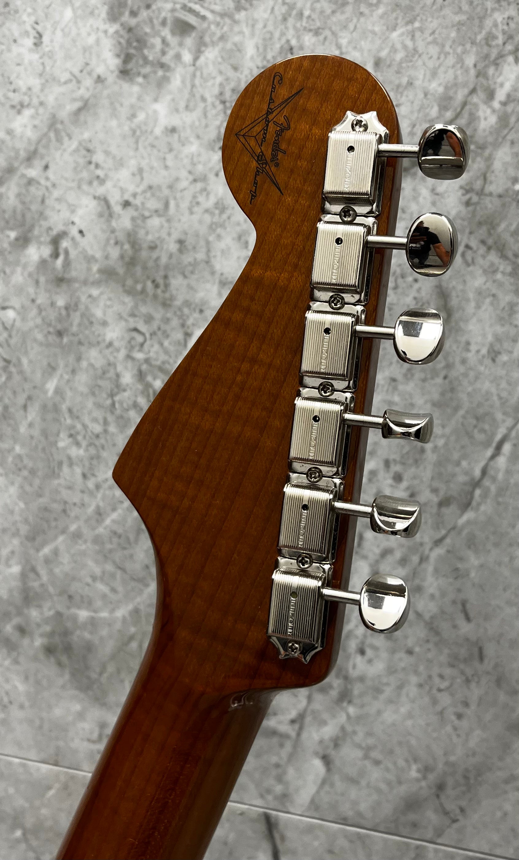 Fender USA Custom Shop American Custom Stratocaster NOS - Transparent Ebony 9235700261 SERIAL NUMBER 20235 - 7 LBS 9 OZ