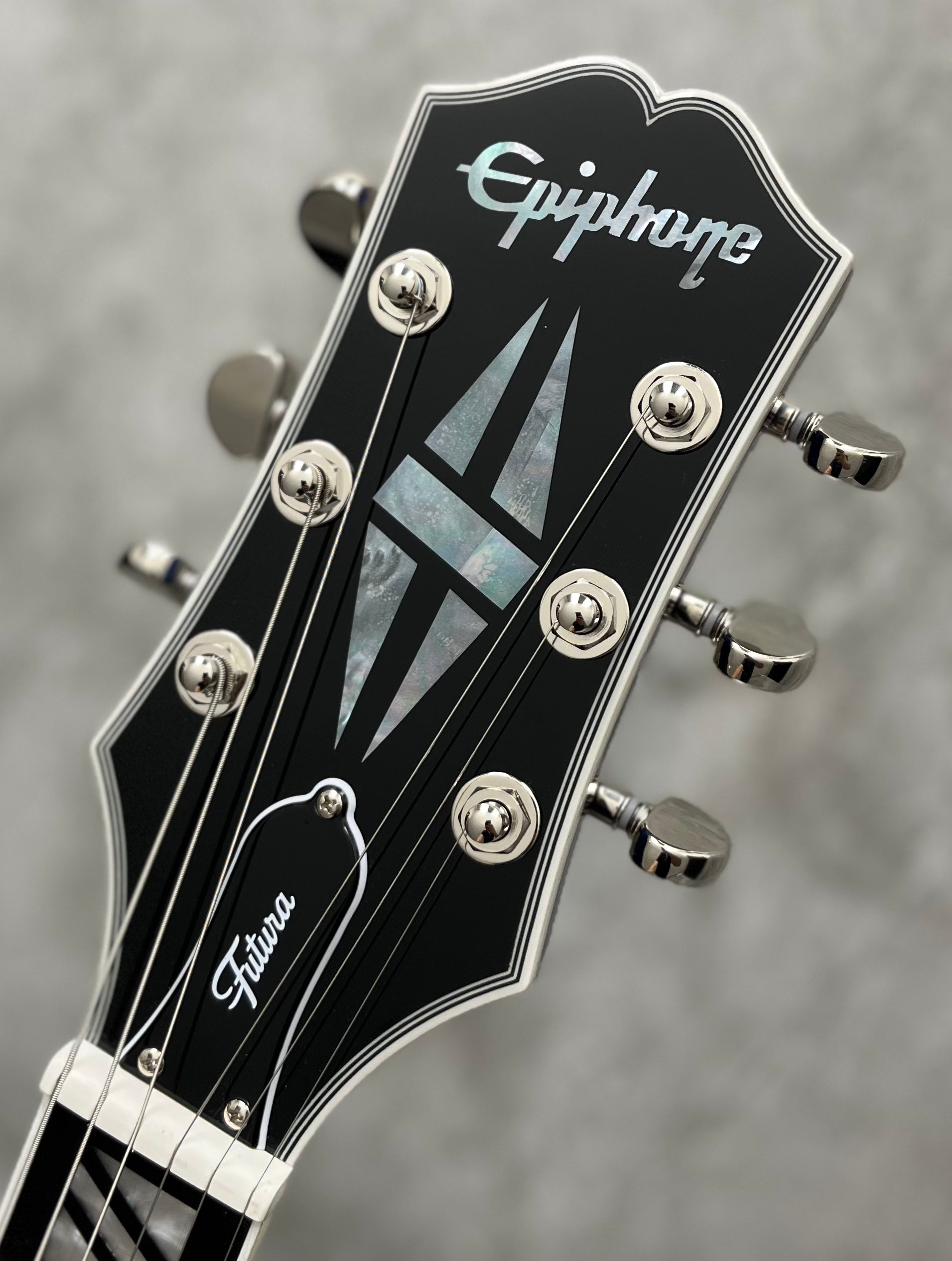 Epiphone Futura RD Custom W/ Stainless Steel Frets and Gig Bag Twilight Shift EIFRDCTLSNH SERIAL NUMBER 25111526903 - 7 LBS 12 OZ