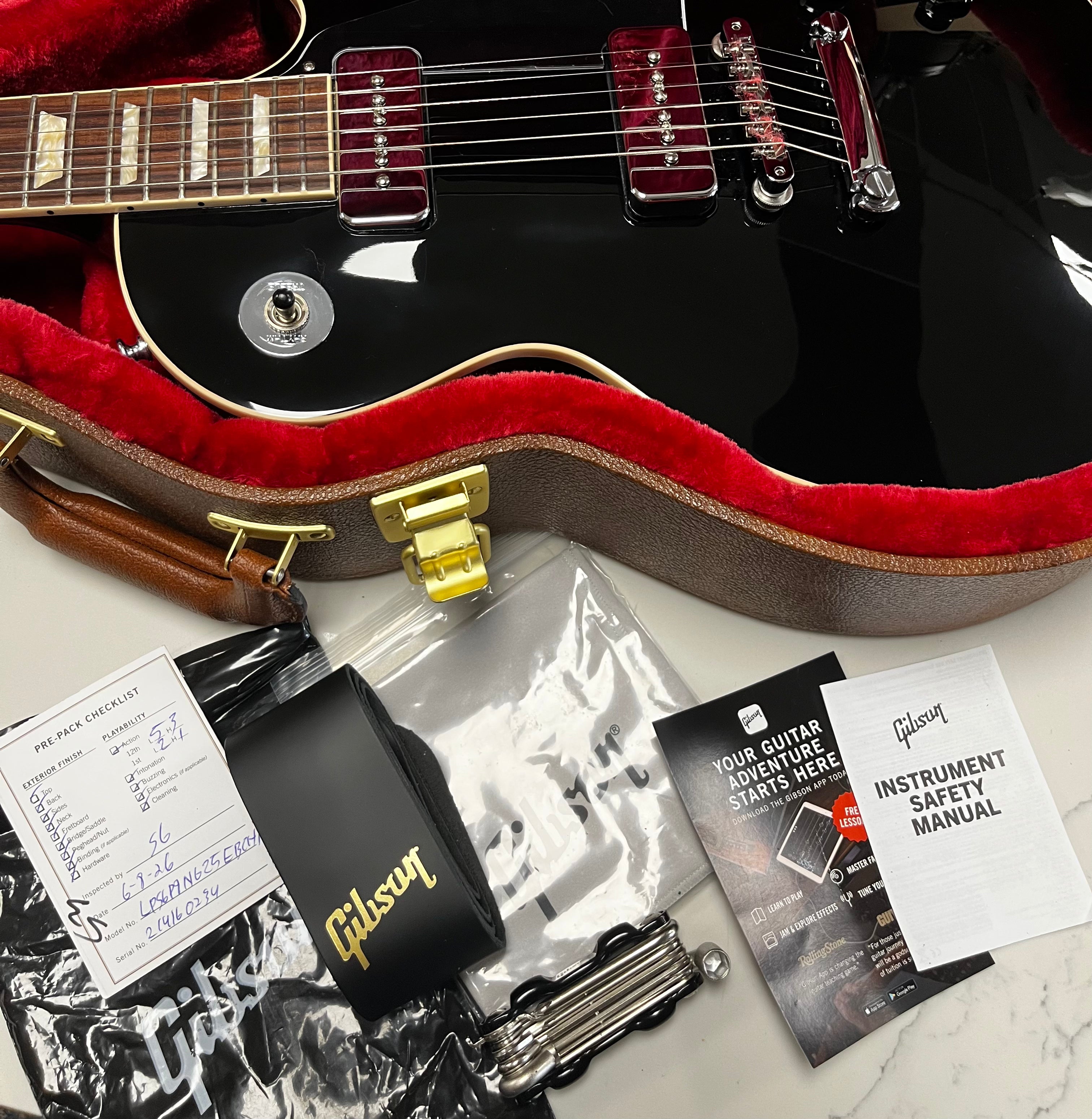 Gibson USA Limited Gibson Noel Gallagher Les Paul Standard Collector's Edition LPS6P9NG25EBCH SERIAL NUMBER 214160234 - 9 LBS 12 OZ