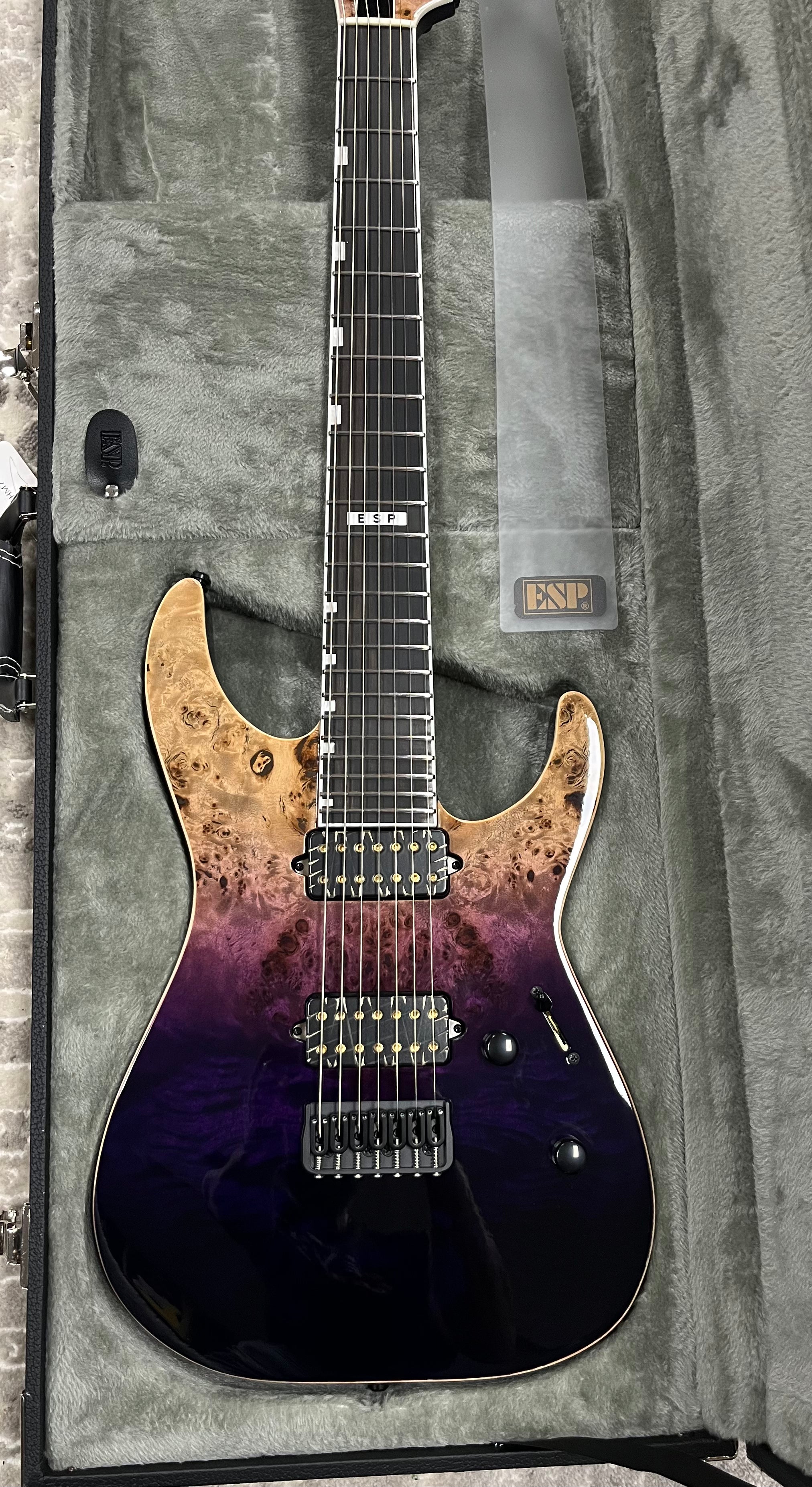 ESP MADE IN JAPAN E-II M-II 7 NT 7 String Electric Guitar