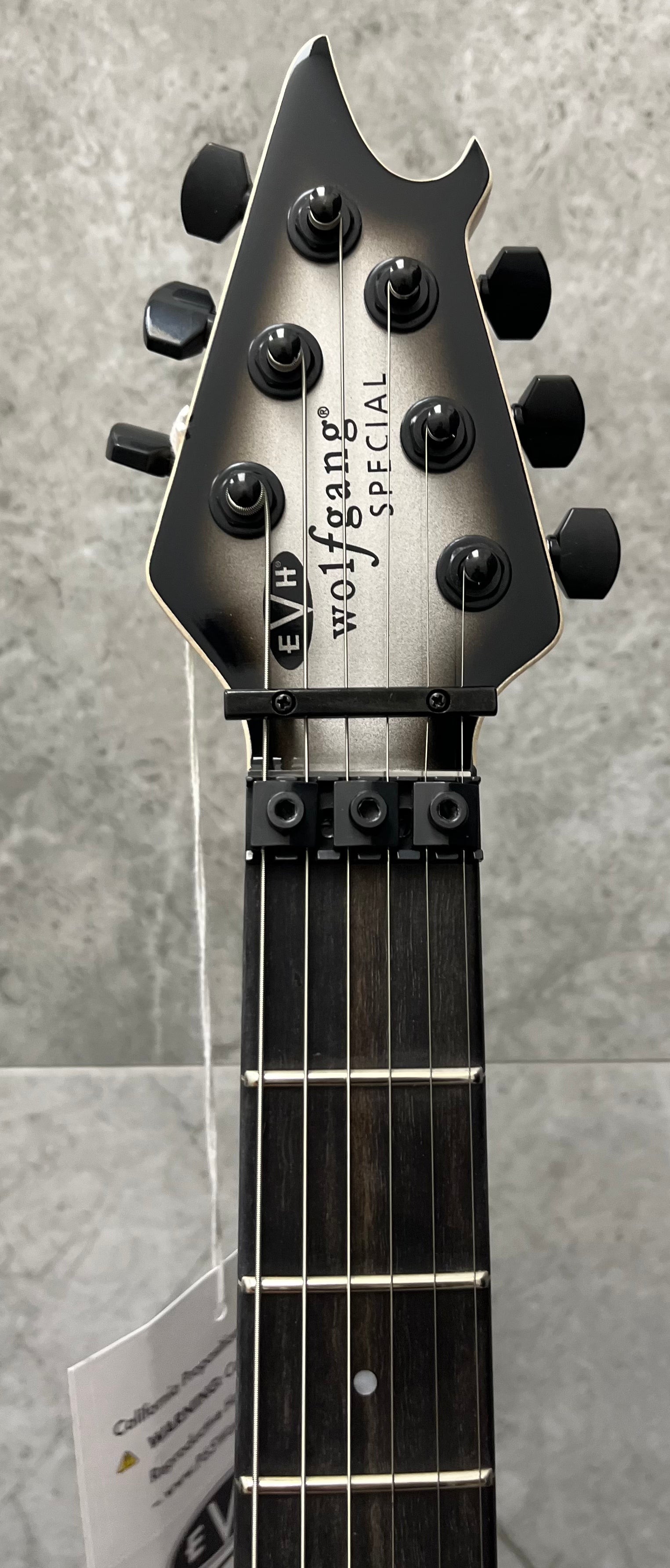 EVH Wolfgang Special, Ebony Fingerboard, Silverburst 5107701521 SERIAL NUMBER WG240260M - 7.6 LBS