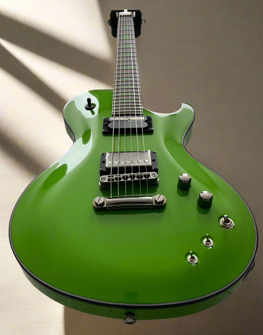 Schecter Kenny Hickey Solo 6 EX S Steele Green Sustainiac 379-SHC SERIAL NUMBER W25020652 - 8.0 LBS