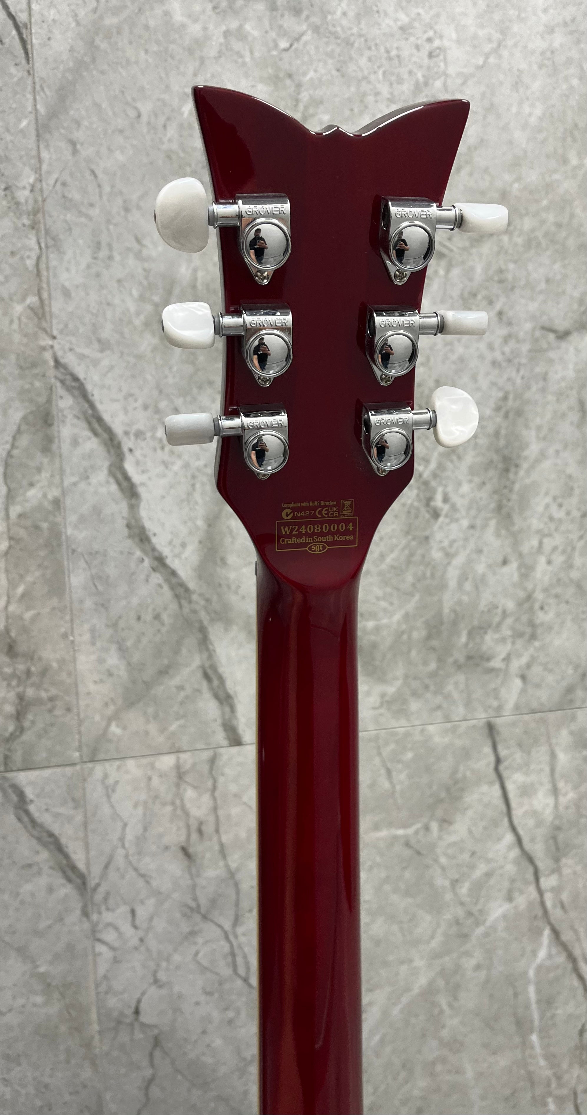 Schecter ZV-CST-REISSUE-STC ZACKY VENGEANCE ARTIST SIGNATURE See Thru Cherry 26-SHC