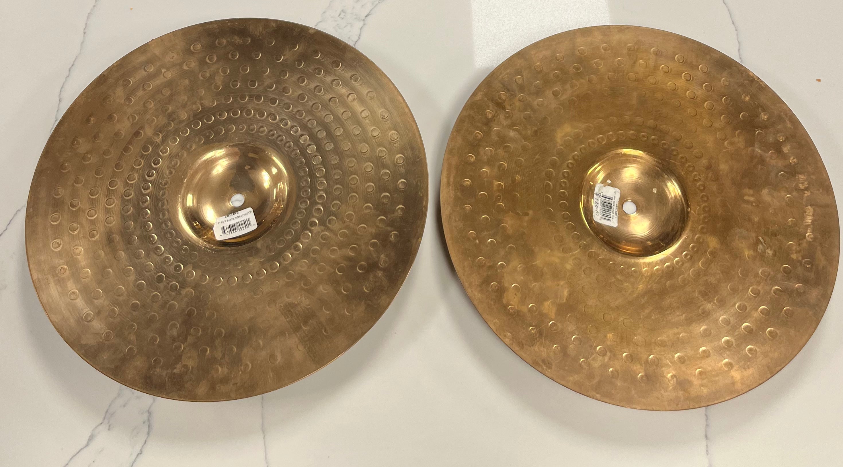 Zildjian ZBT Rock 14 inch Hi Hats USED GOOD CONDITION