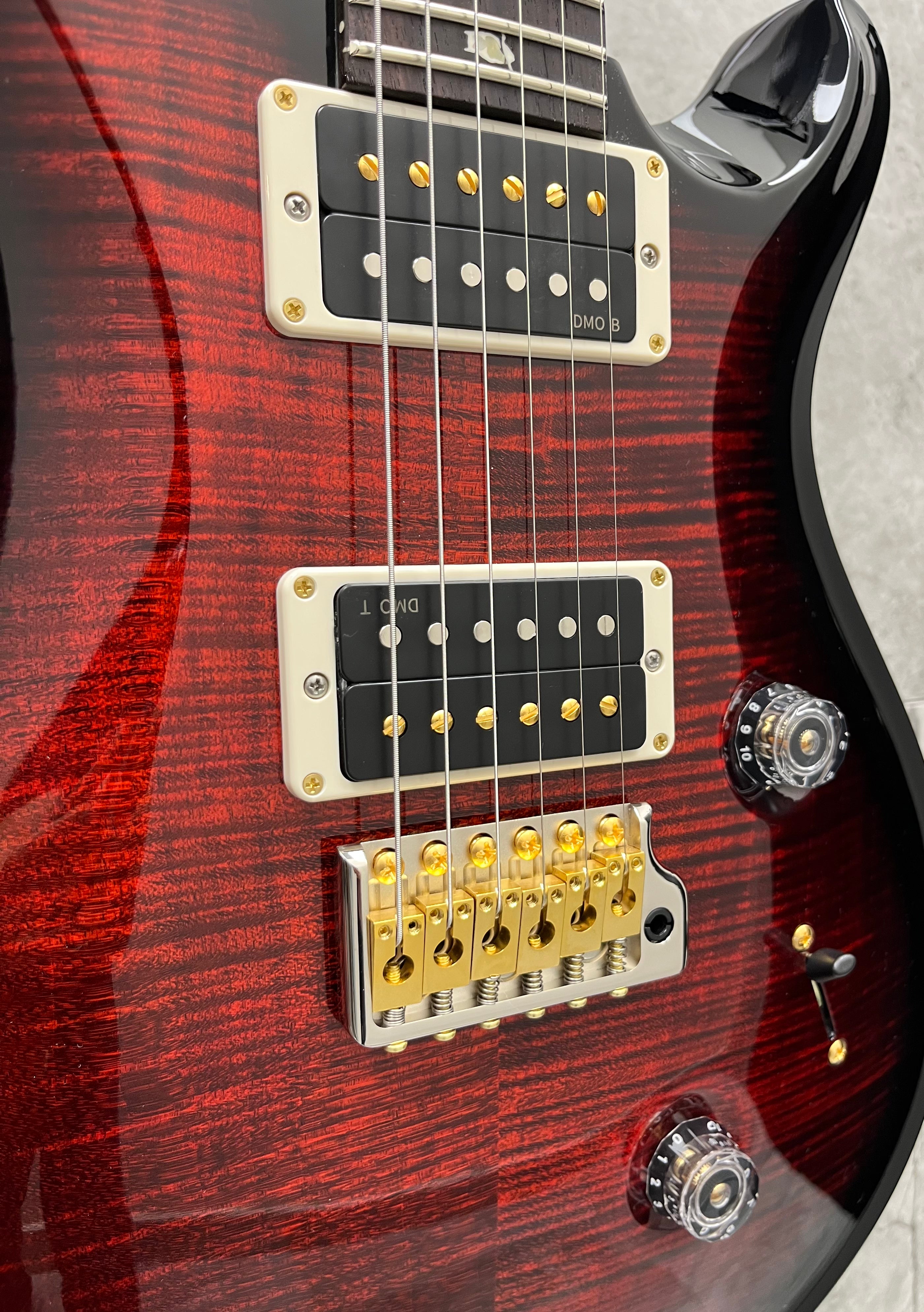 PRS USA Custom 24 - 10 Top Electric Guitar 72 - Fire Smokeburst 112787::72: SERIAL NUMBER 24 0394335 - 7.4 LBS