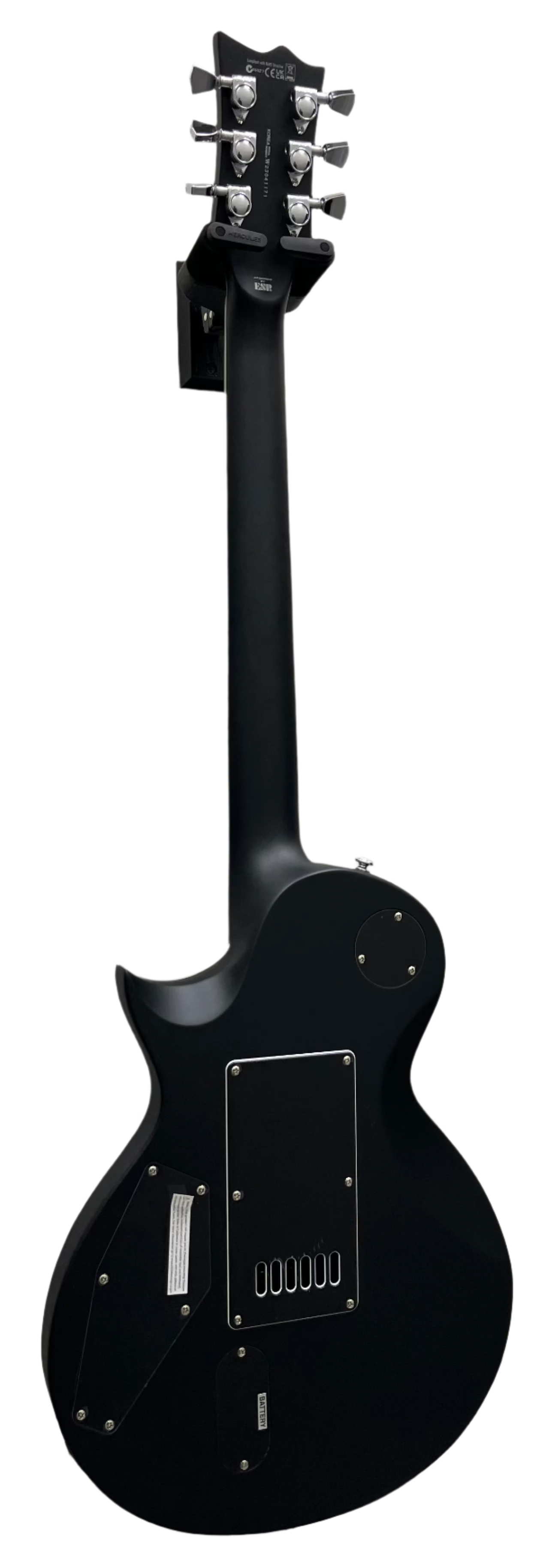 ESP LTD EC-1000 EVERTUNE BB BLACK SATIN LEC1000ETBBBLKS EC1000 SERIAL NUMBER W23041171 - 8.8 LBS