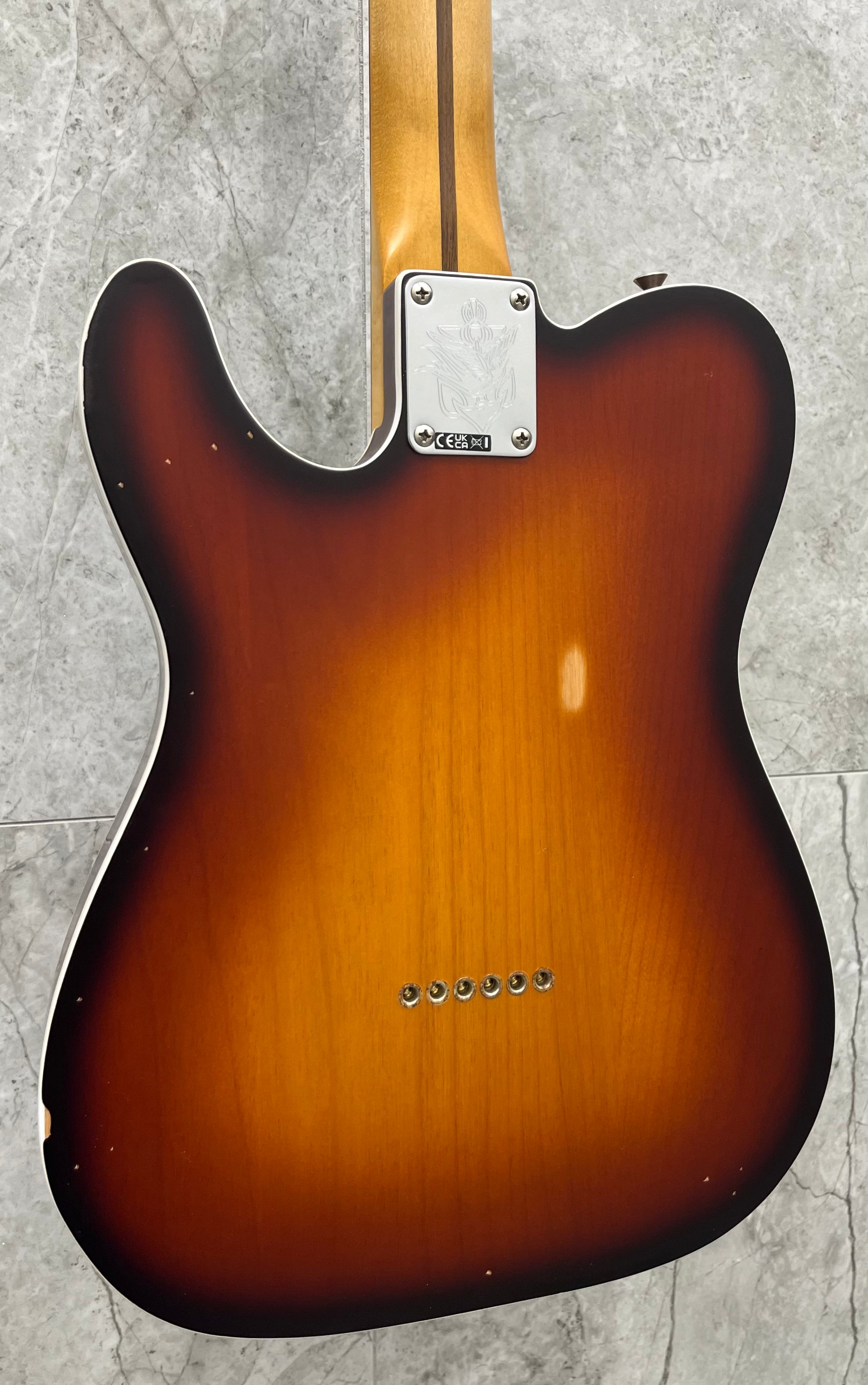 Fender Jason Isbell Custom Telecaster Rosewood 3-color Chocolate Burst 0140320364 SERIAL NUMBER MX25157544 - 7 LBS 4 OZ